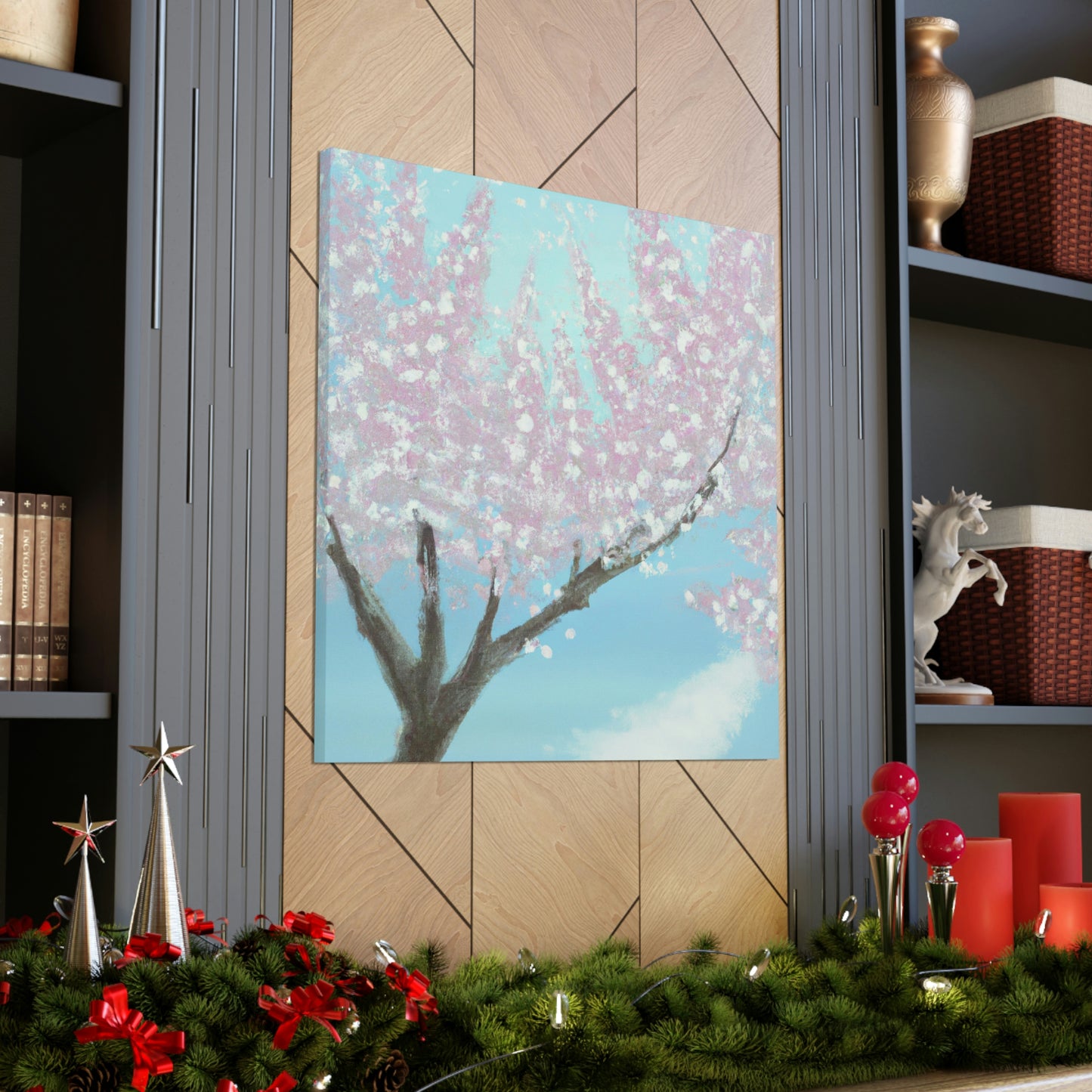 "Cherry Blossom Fantasia" - Canvas