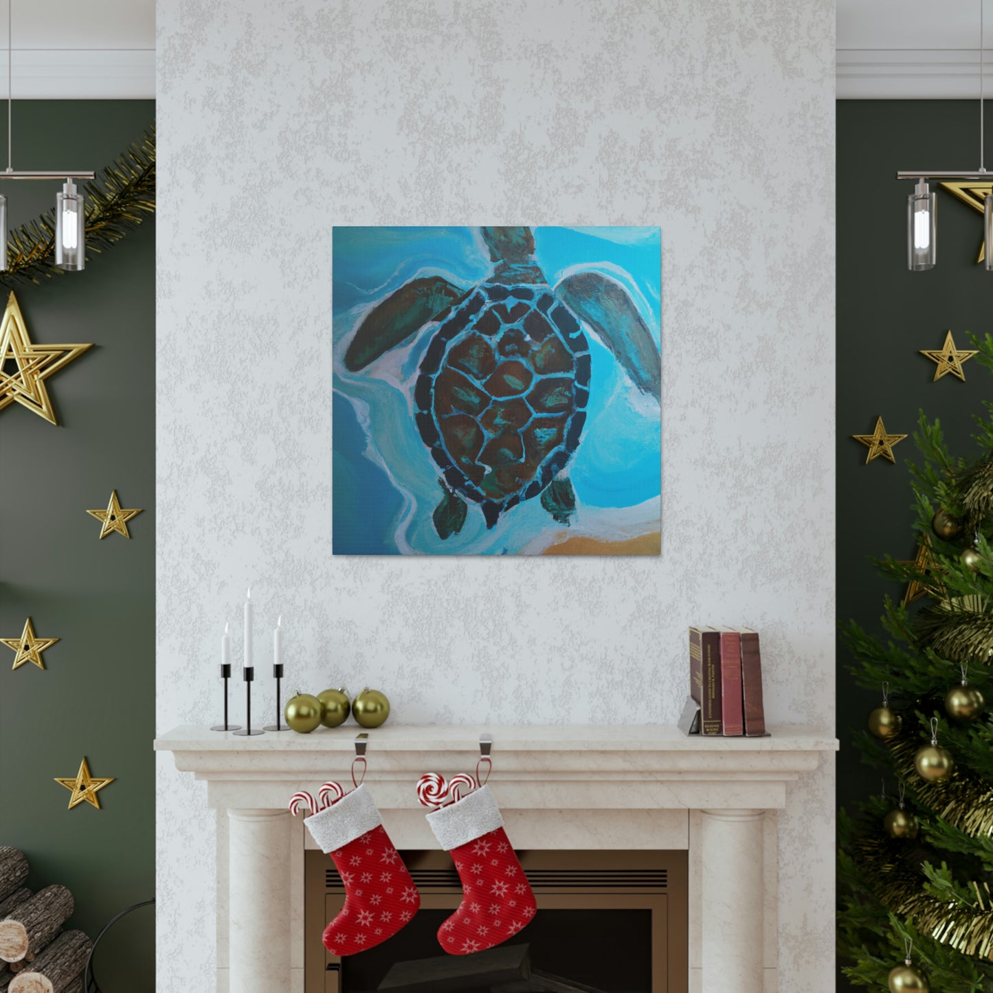 Sea Turtle: Inspire - Canvas