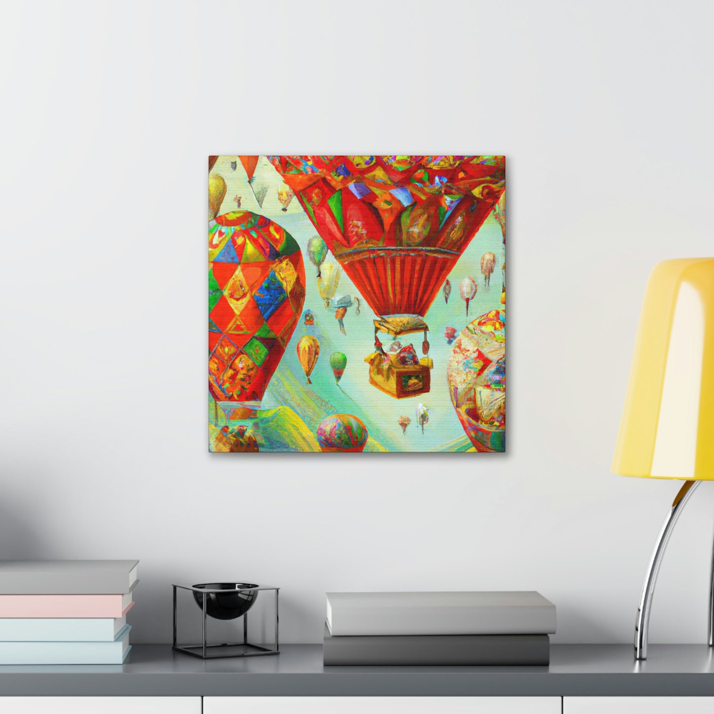 "Floating Hot Air Dream" - Canvas