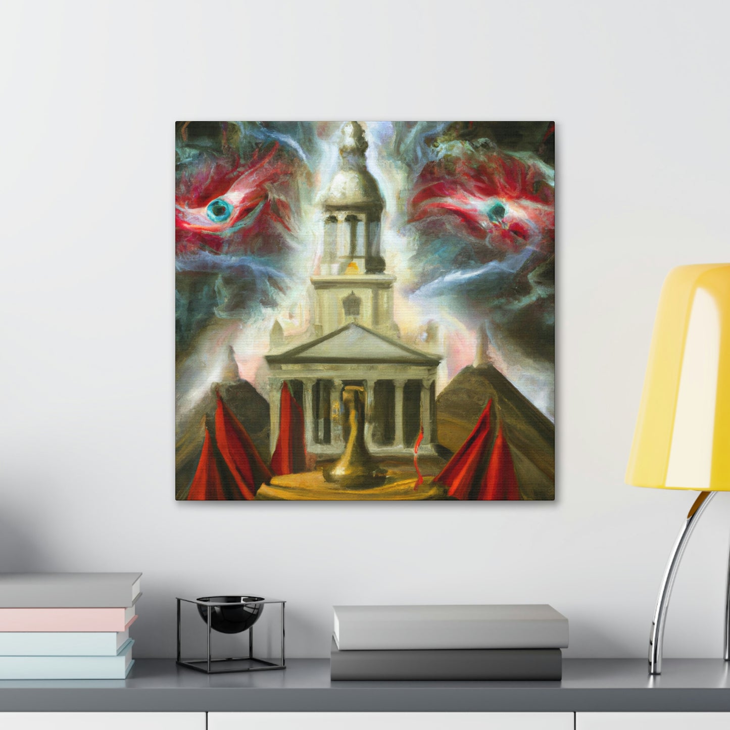 Independence Hall Surreal. - Canvas