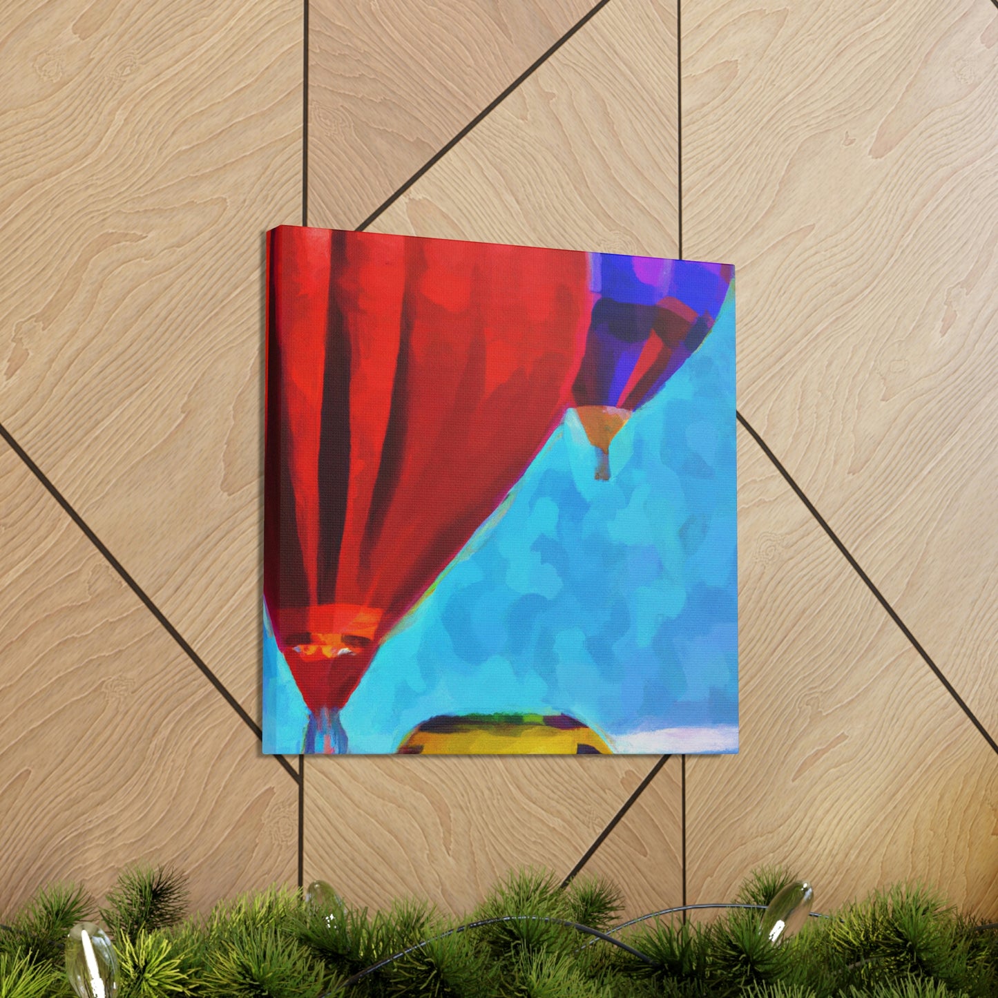 "Ascending Balloon Fantasy" - Canvas