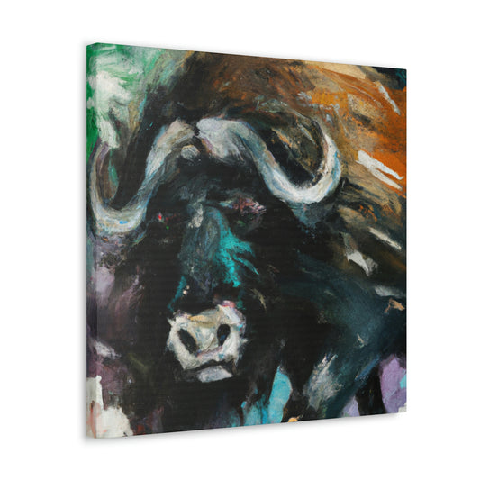 "Musk Ox Expressionism" - Canvas