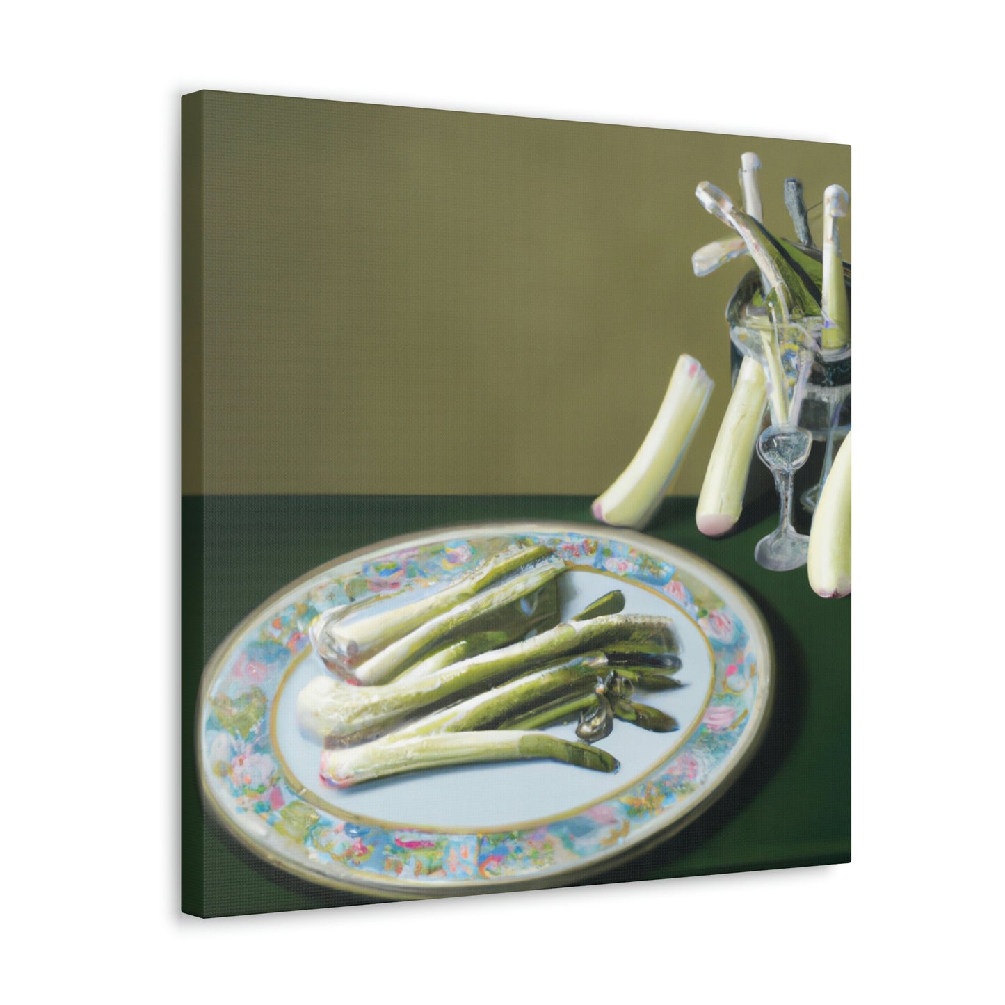 "The Asparagus Harvest" - Canvas