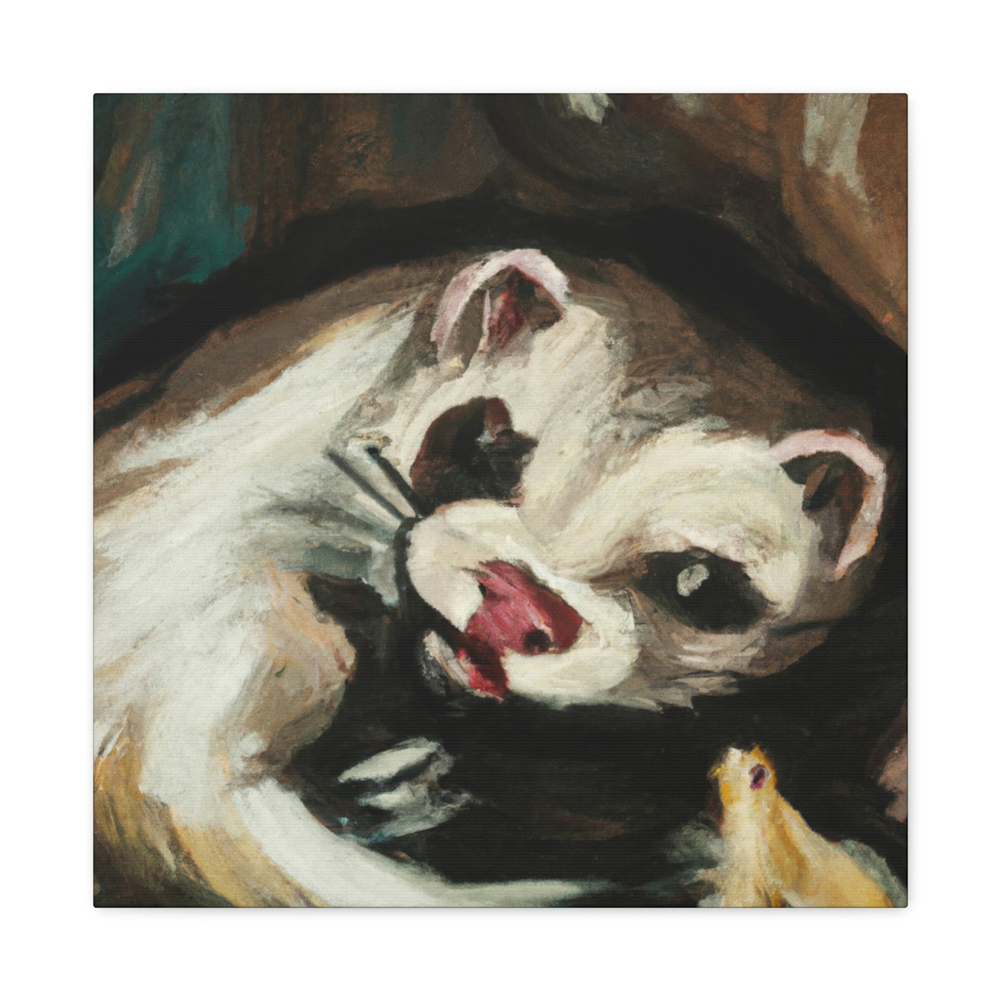 Ferret's Initiation Dance - Canvas