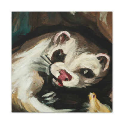 Ferret's Initiation Dance - Canvas