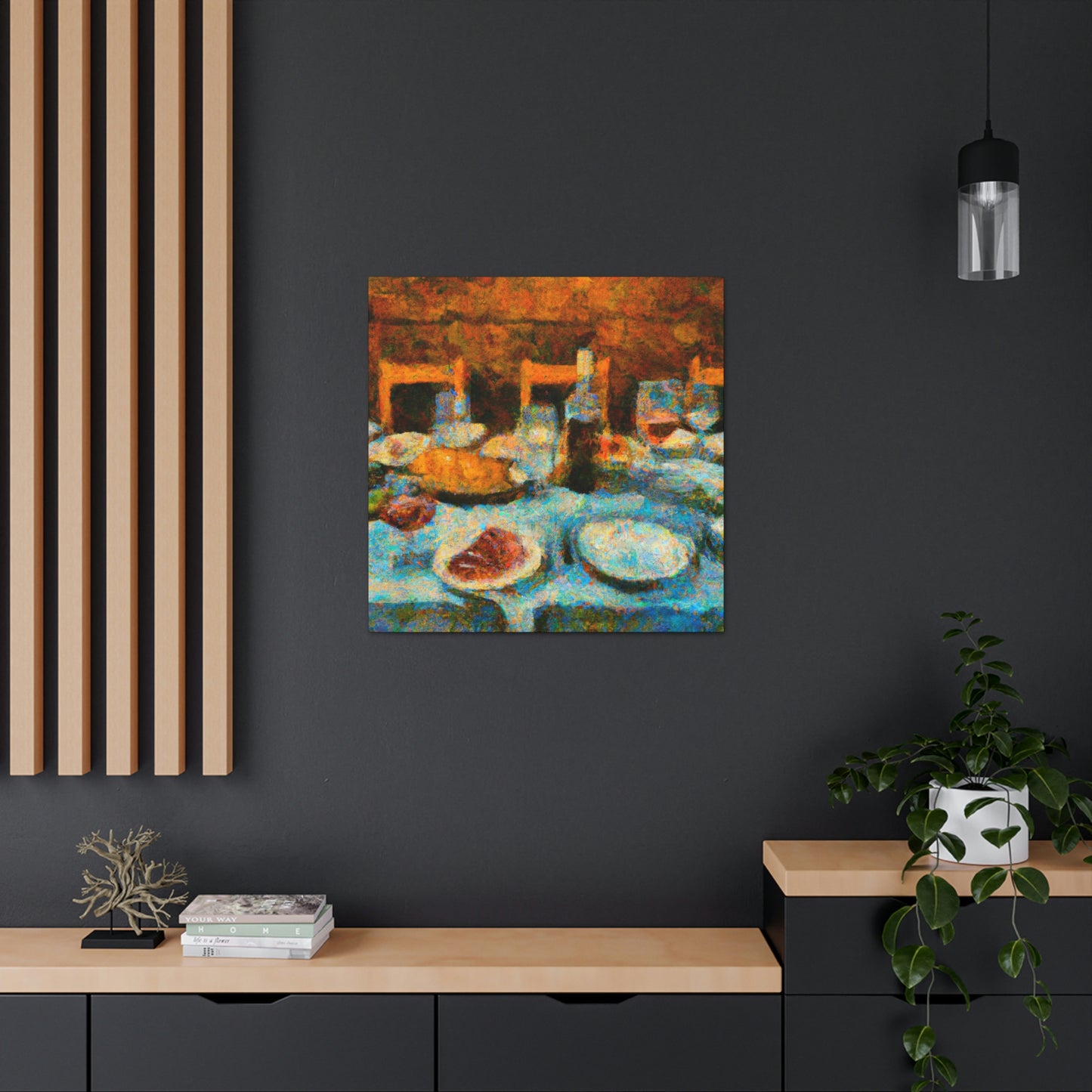 Dining Room Delight - Canvas