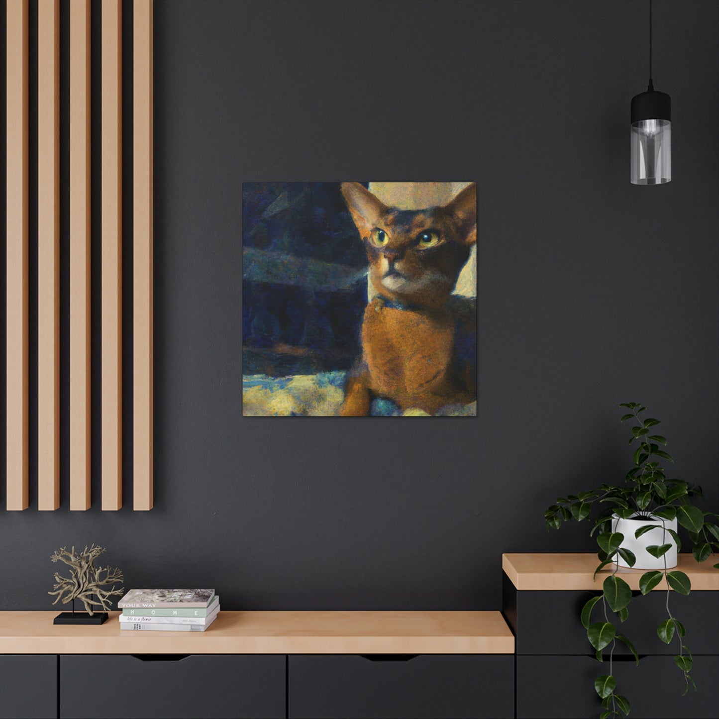 Abyssinian Surreal Sight - Canvas