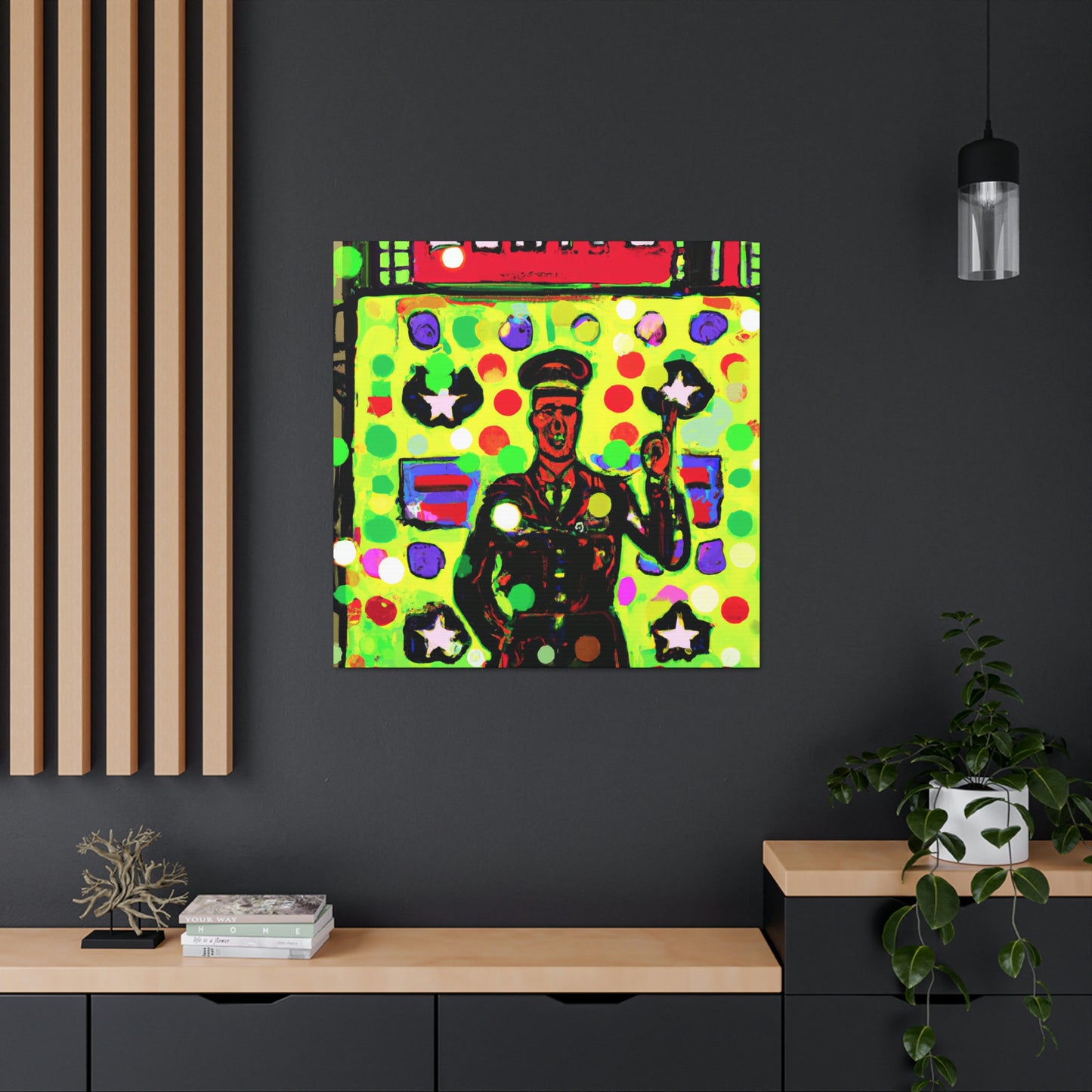 Supply Sergeant Pop Art - Canvas