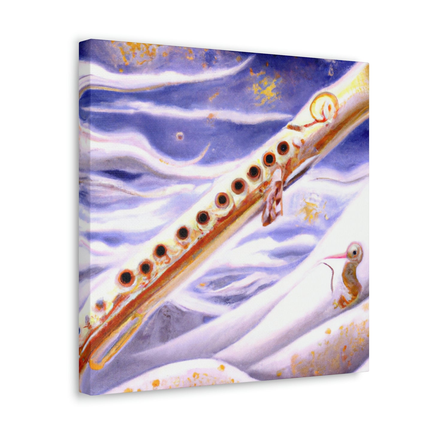 "Flute of Dreamscapes" - Canvas