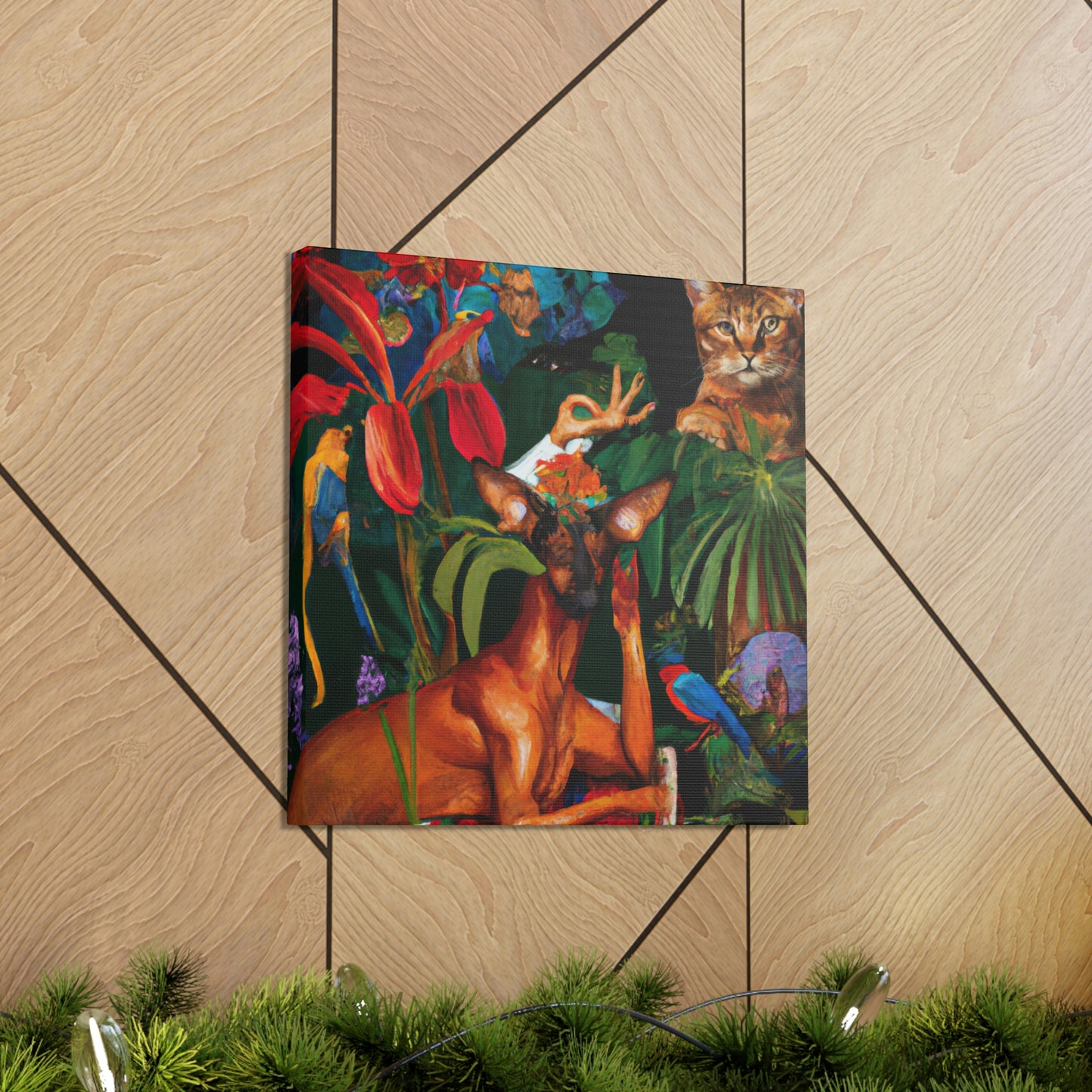 "Abyssinian Royal Procession" - Canvas