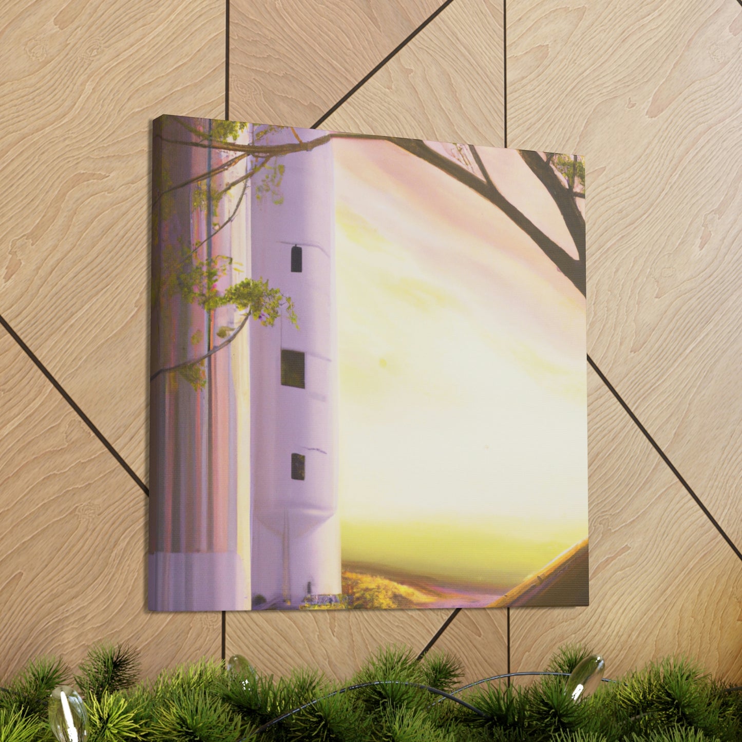 Silo In Splendor - Canvas