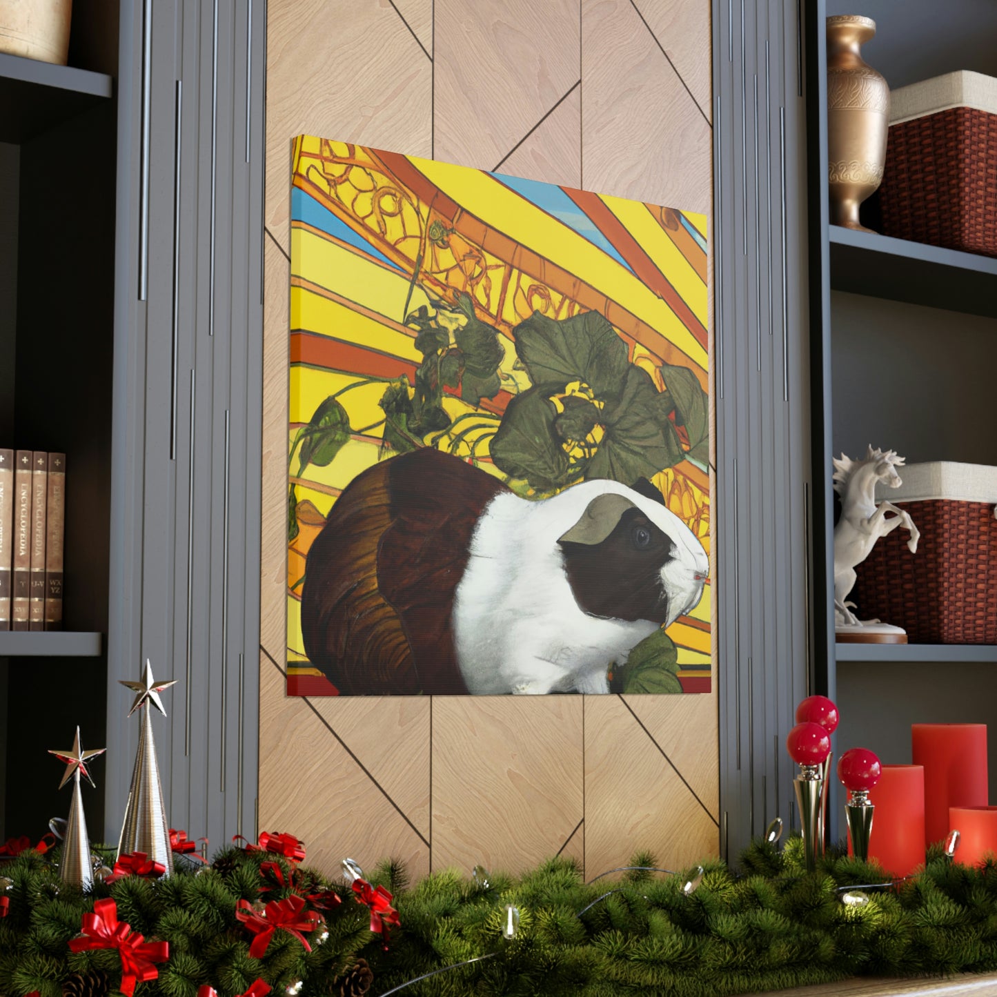 Guinea Pig Grandeur - Canvas