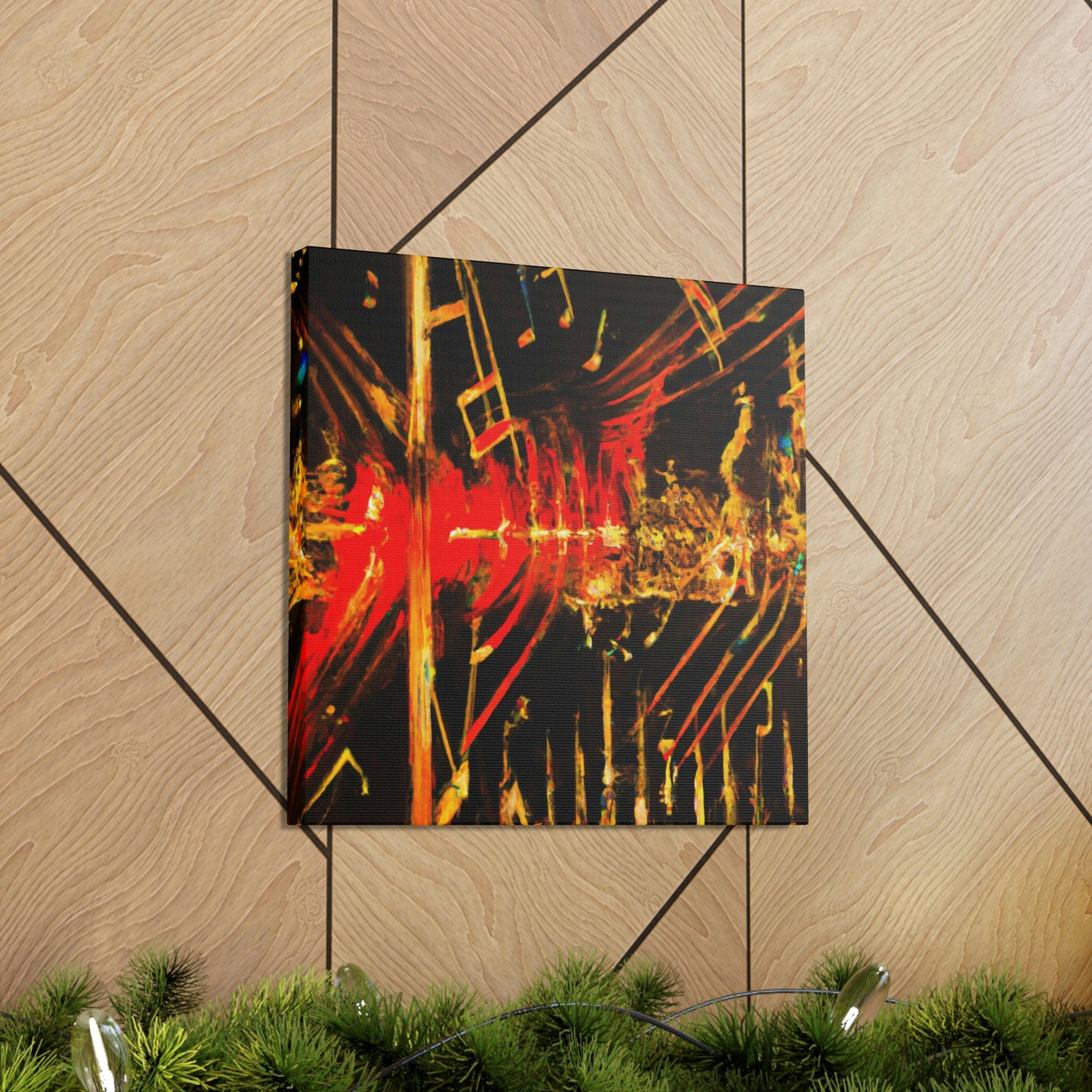 Sound Waves Symphony - Canvas