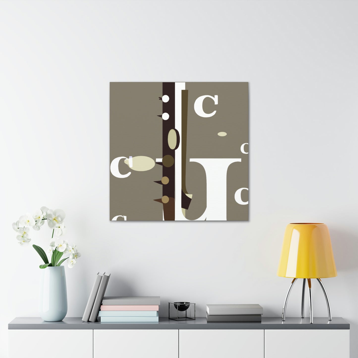 "Clarinet in Simplicity" - Canvas