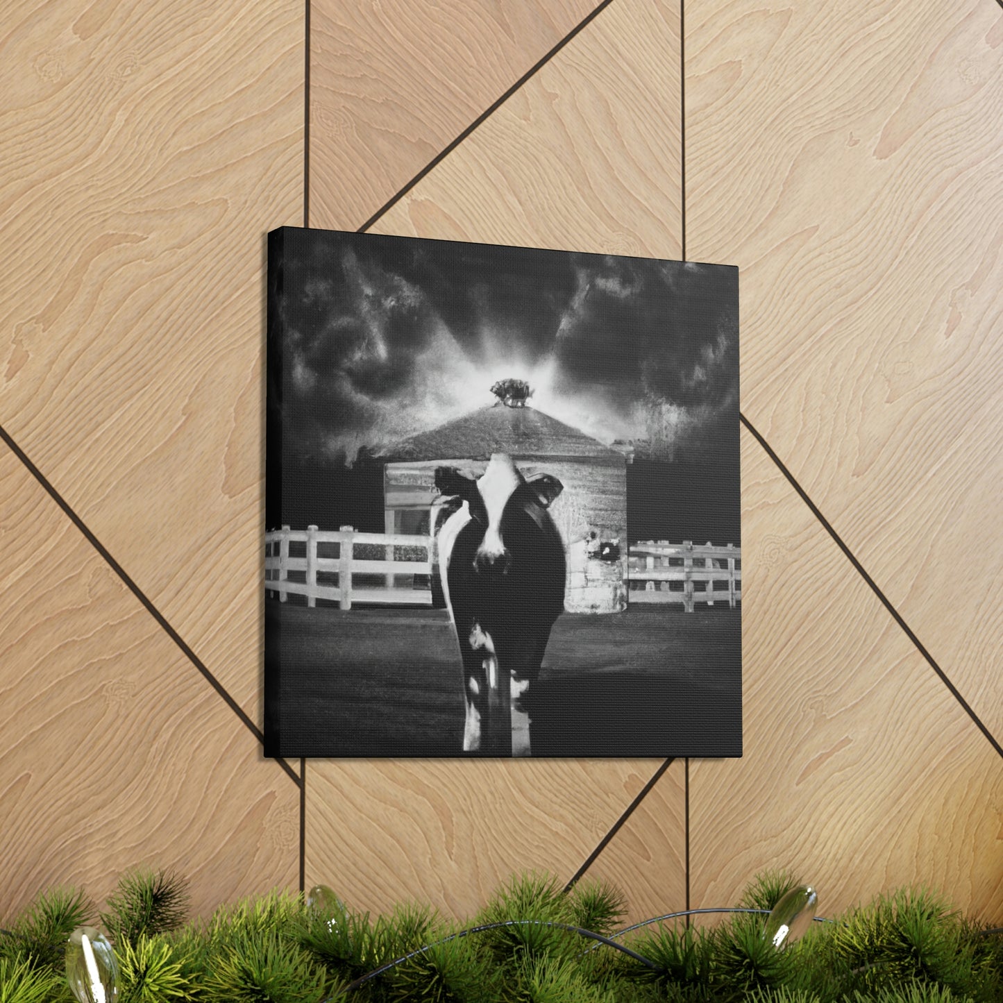 Milk Cow Metamorphosis - Canvas