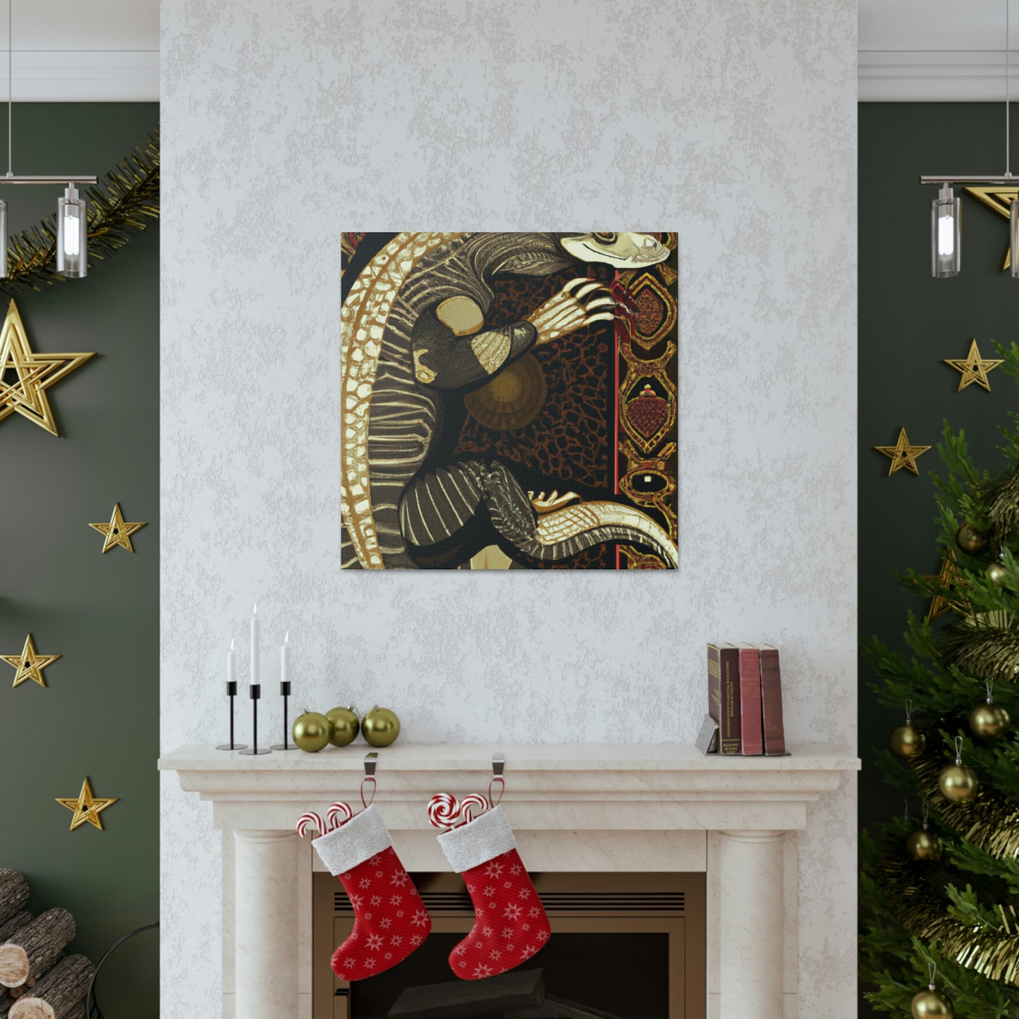 Komodo Dragon Splendor - Canvas