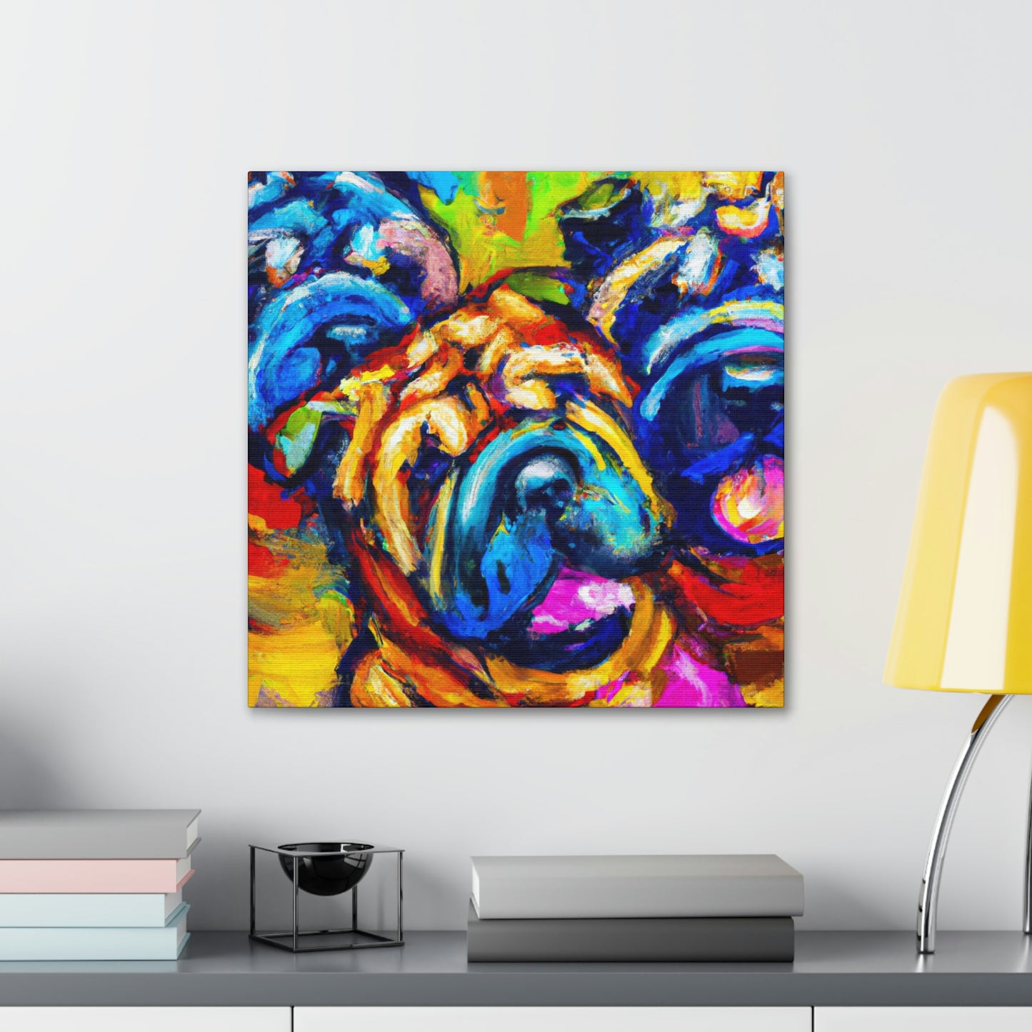 Shar Pei Dreamscape - Canvas