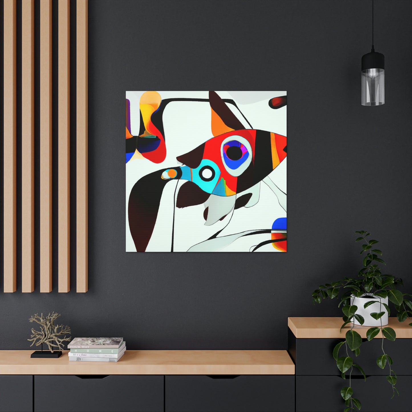 Guppy in Art Deco - Canvas