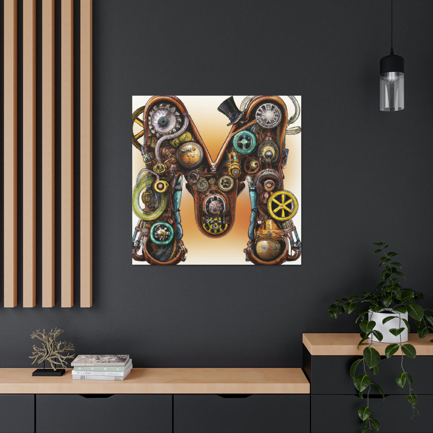 "Steam Punk Voyager-M" - Canvas