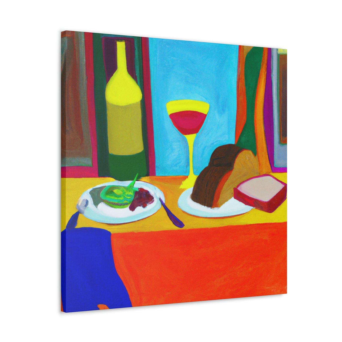 Breaking Bread Together - Canvas