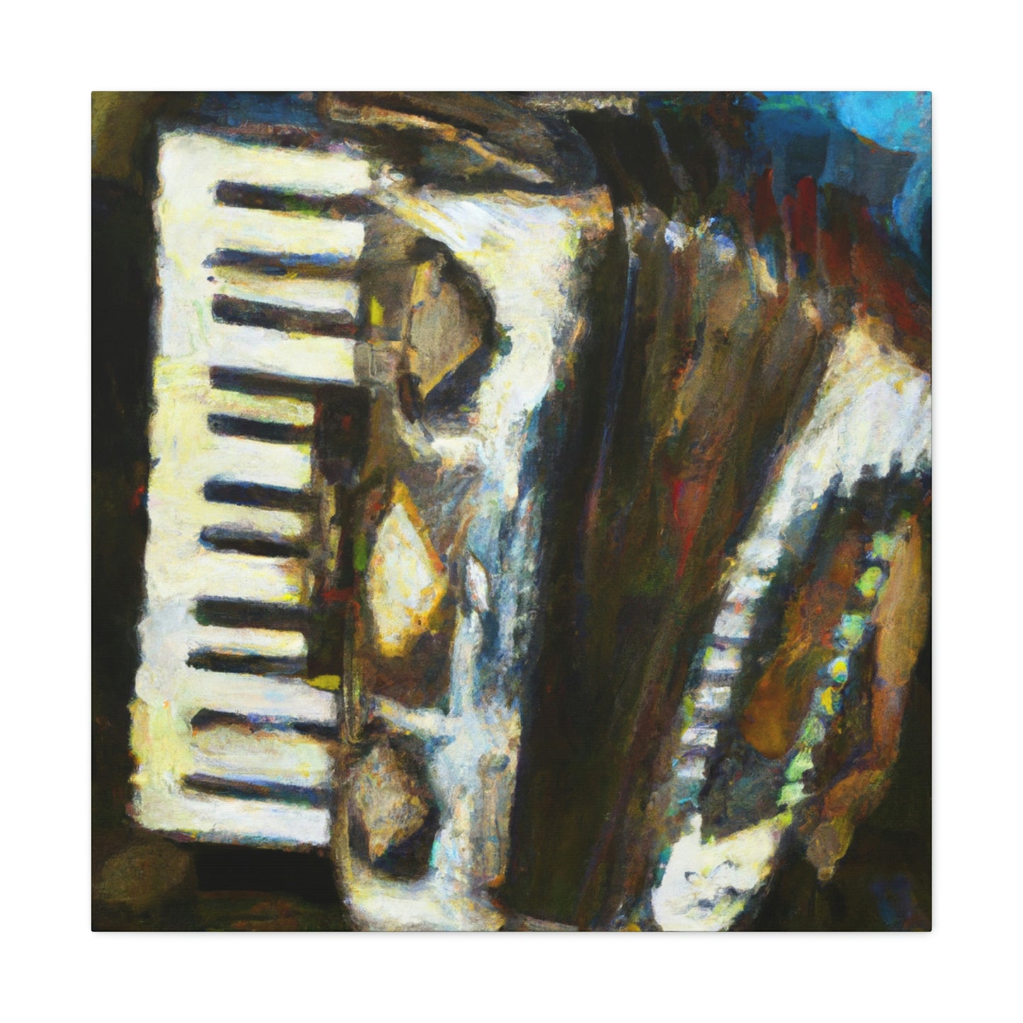 Accordion Epicenter - Canvas