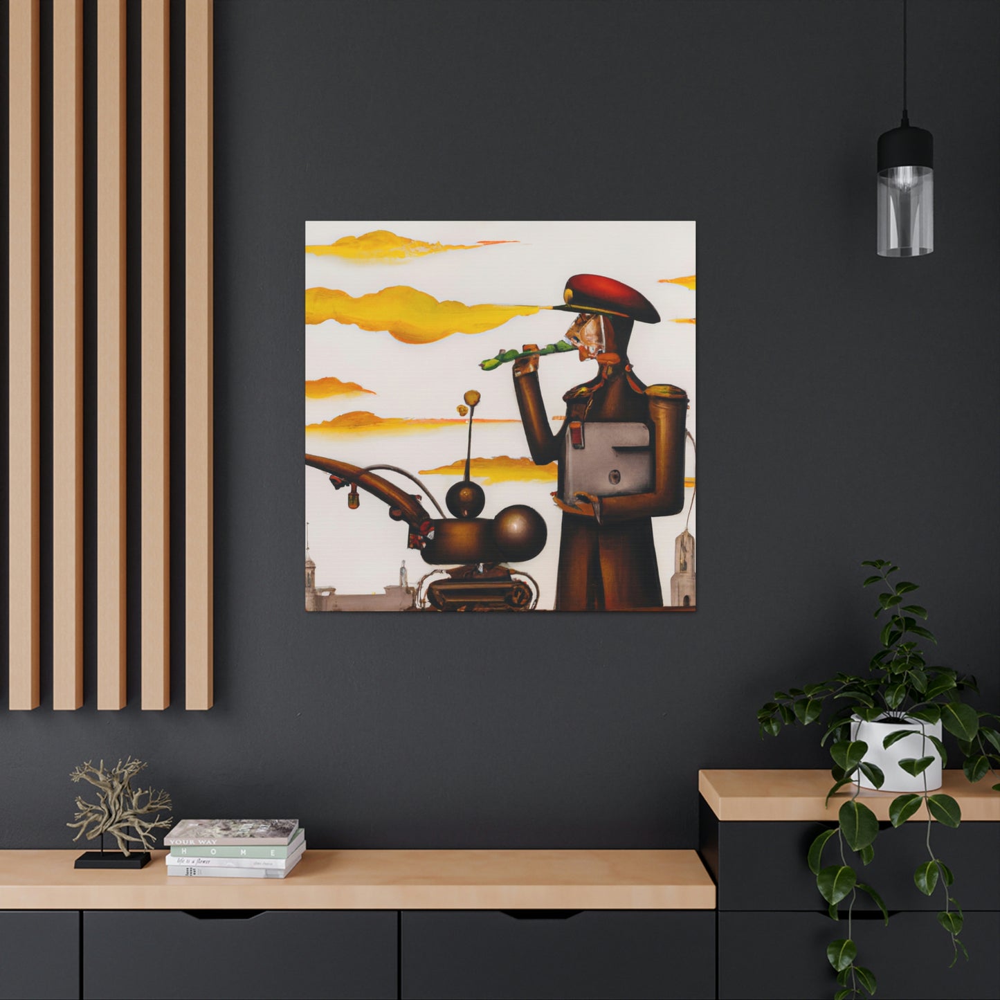 Soldier in Dreamscape - Canvas