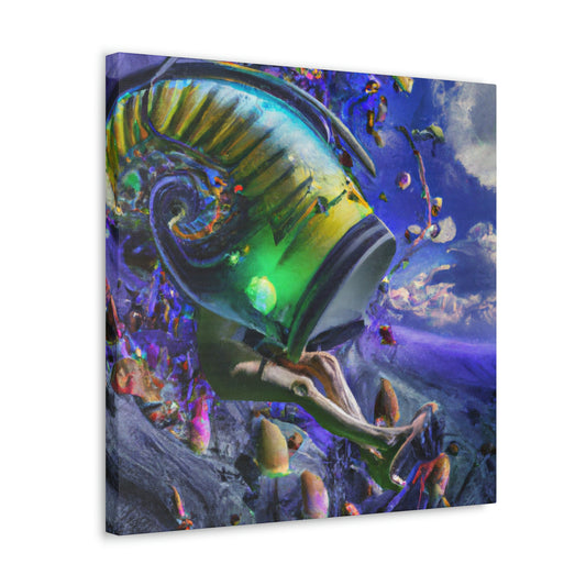 Chaotic Dreamscape Scene - Canvas