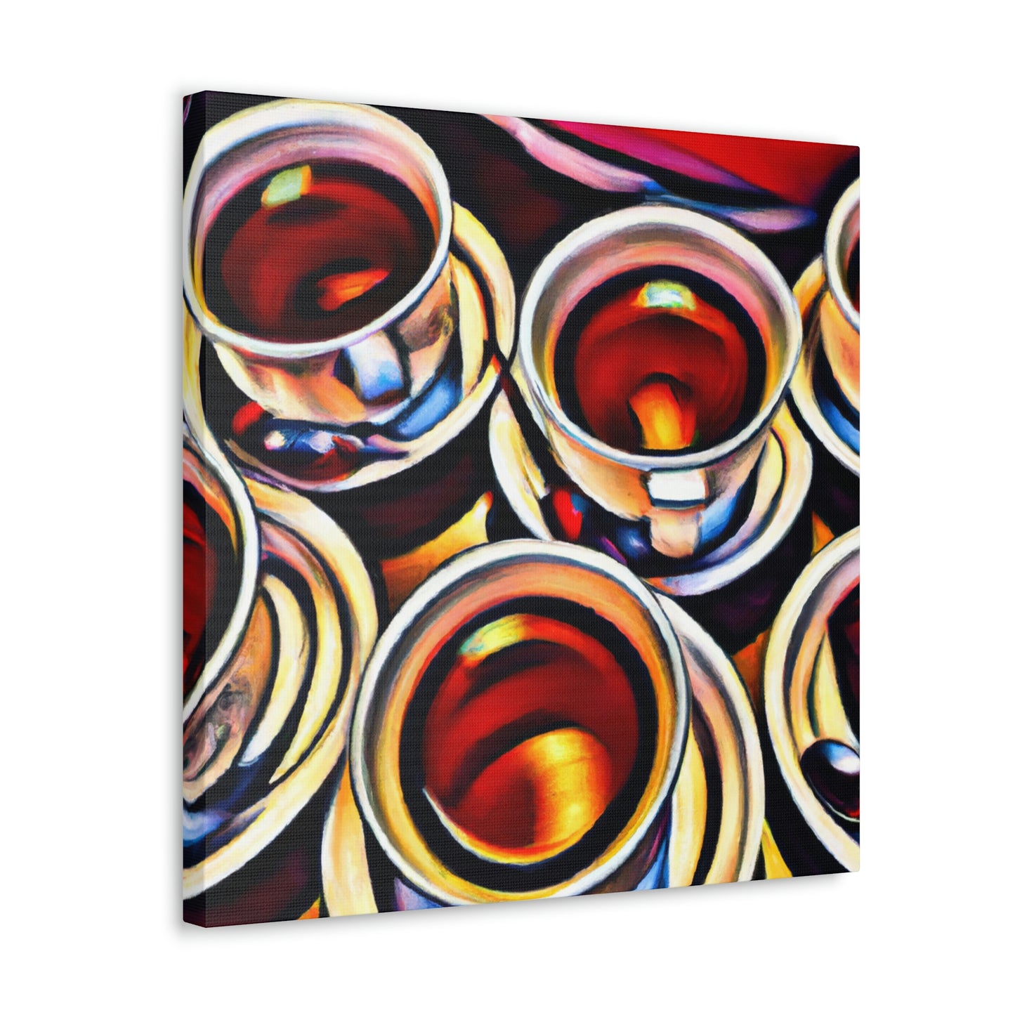 "Cup of Nostalgia Tea" - Canvas