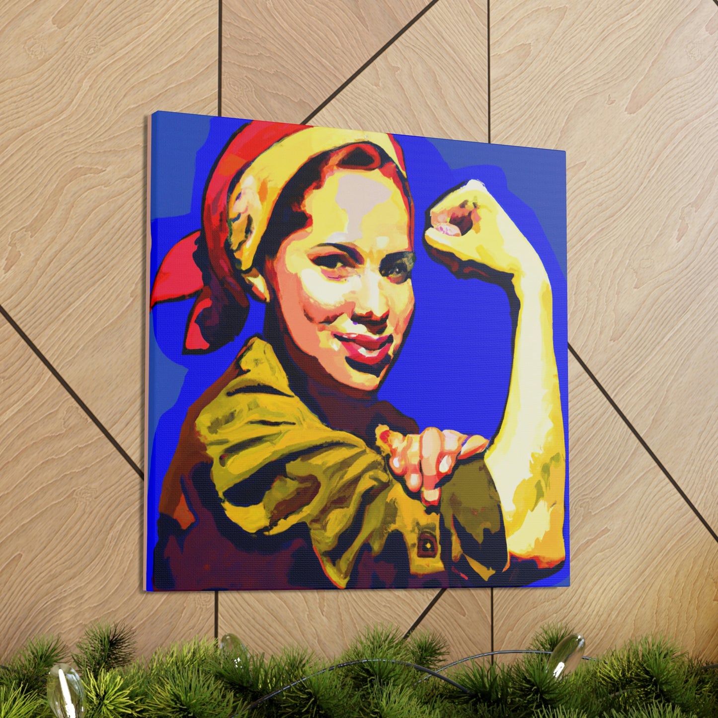 "Rosie the Revolutionary Woman" - Canvas