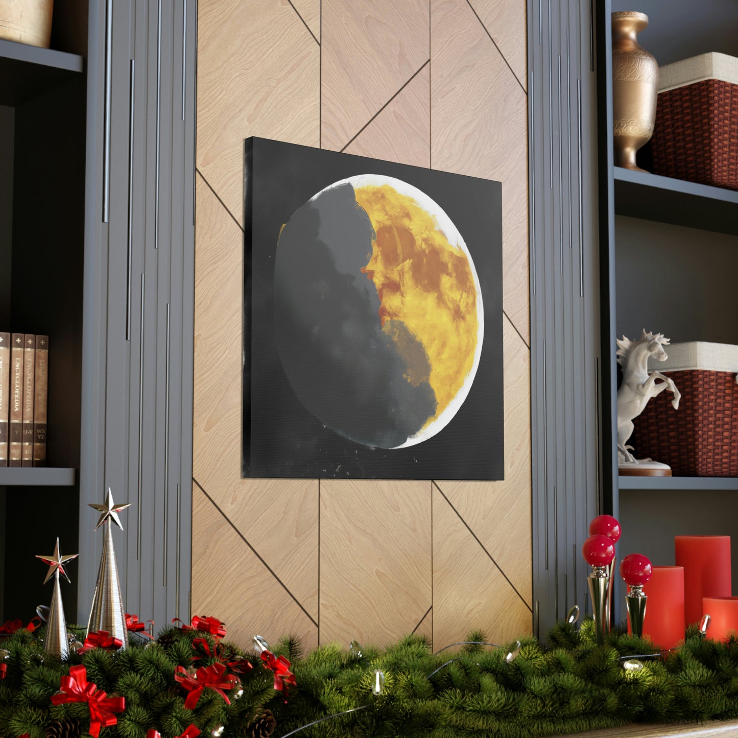 Lunar Night Enchantment - Canvas