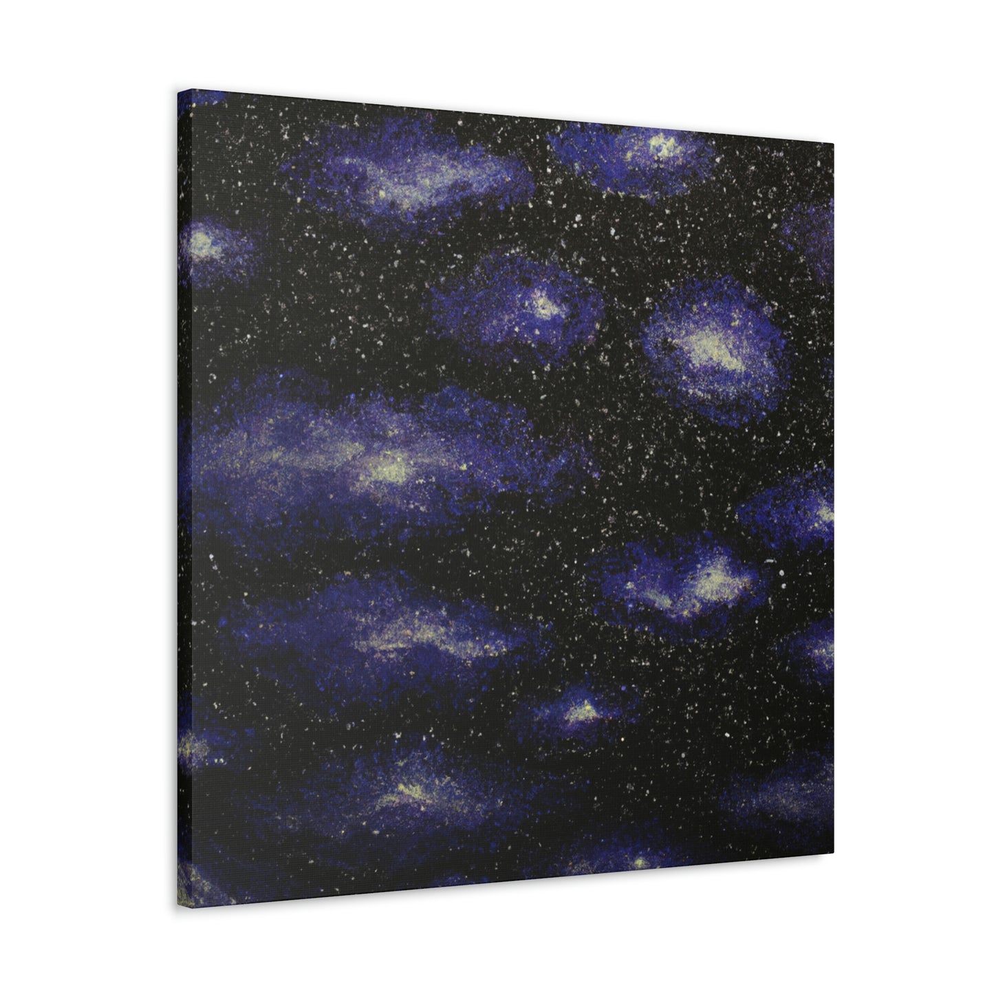 Nebula in Pointillism - Canvas