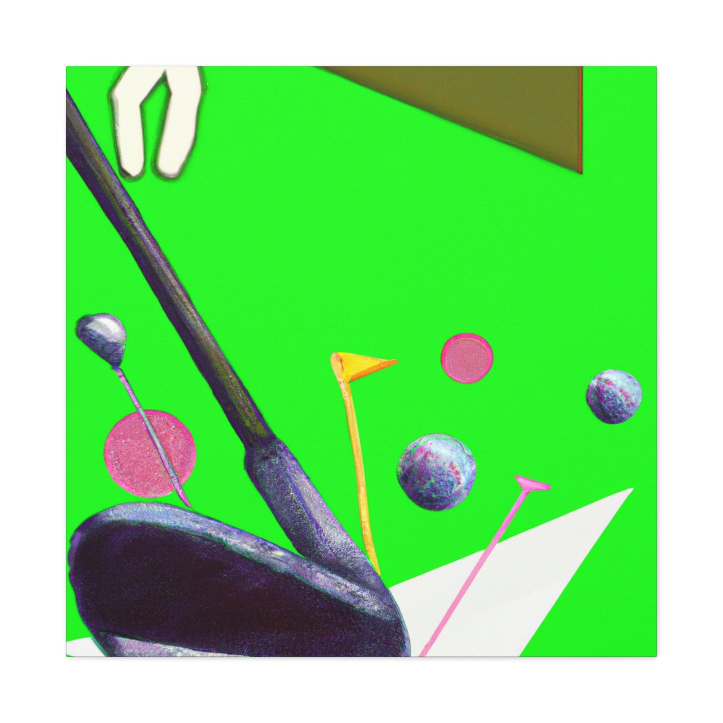 Golfing in Dreams - Canvas