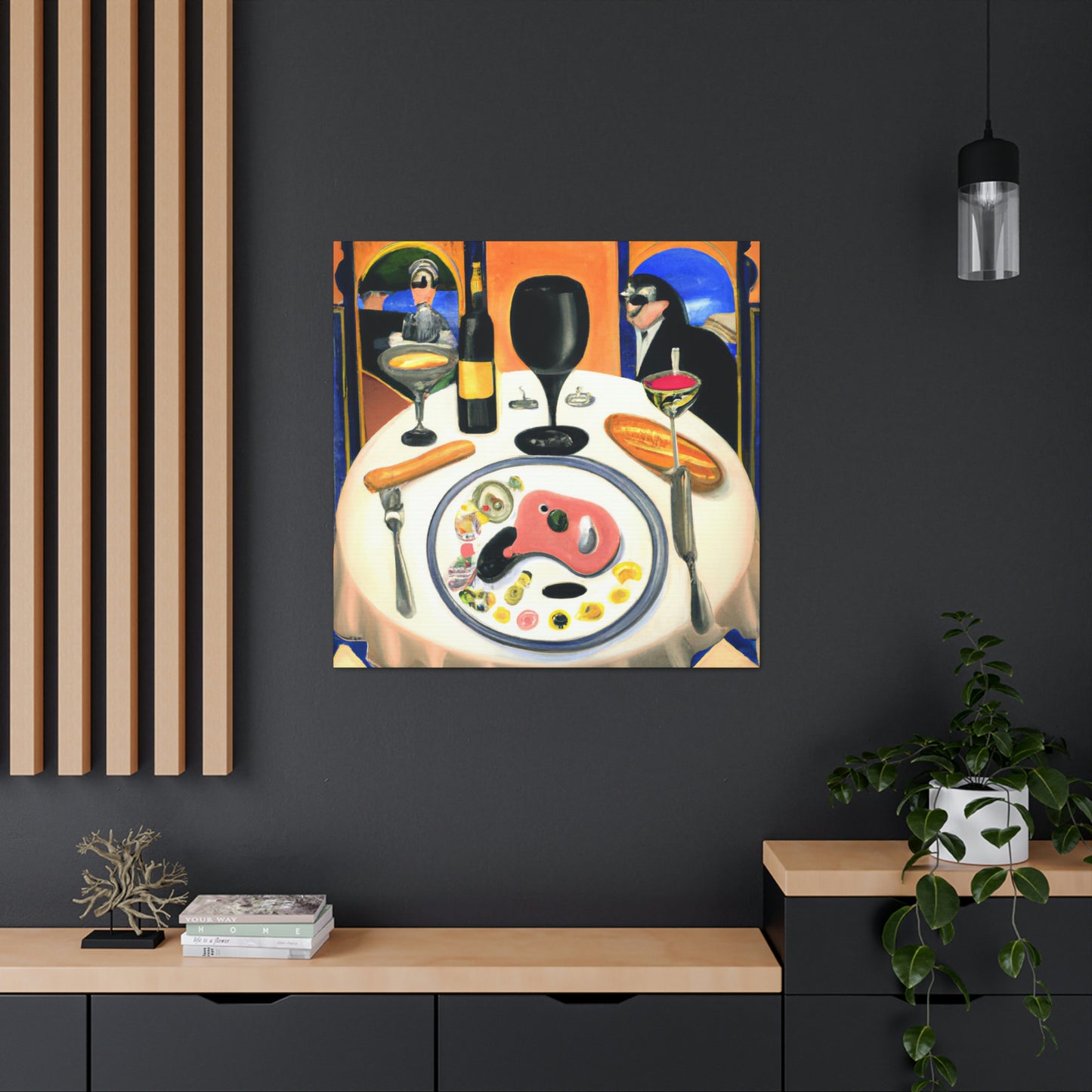 Feast of Colorful Delights - Canvas