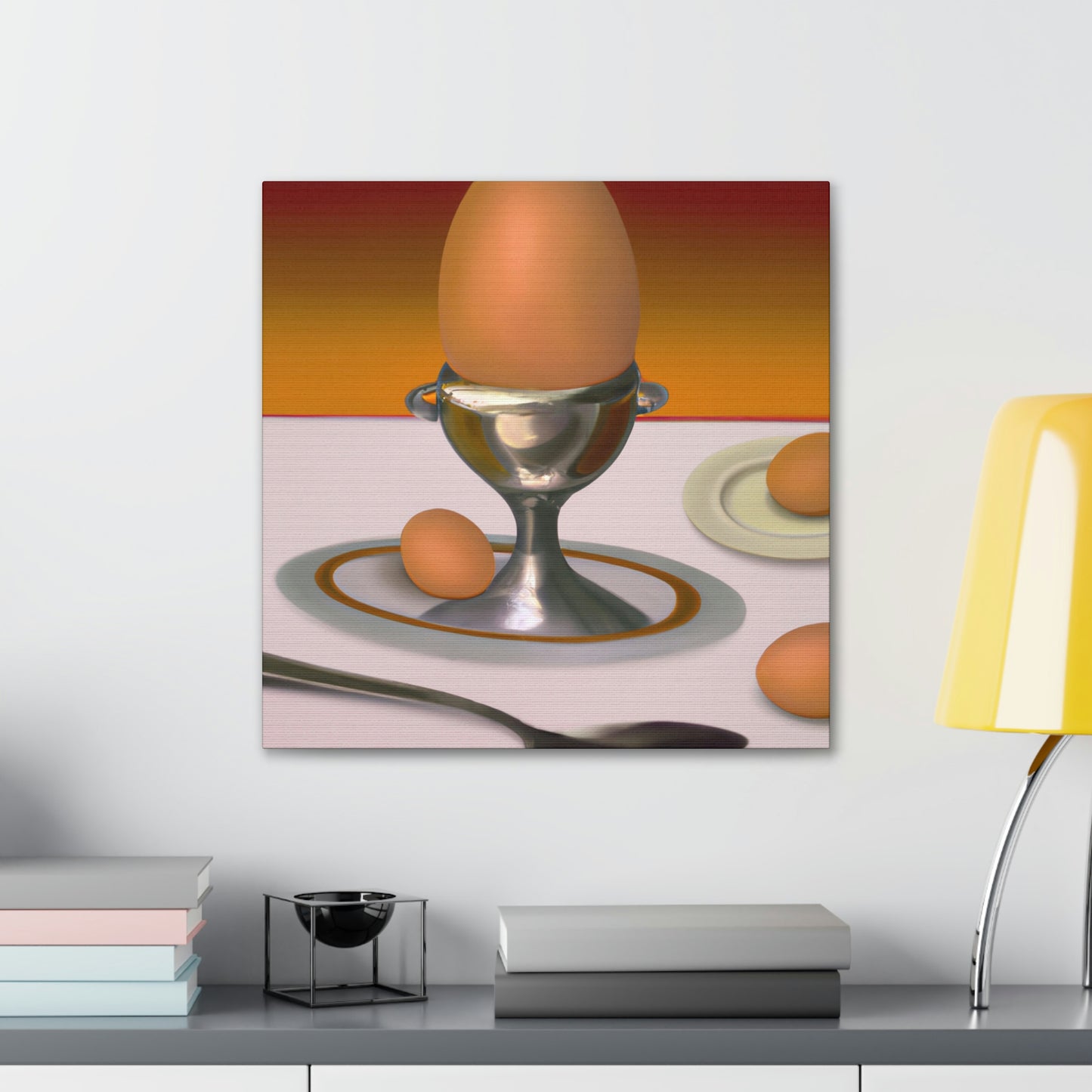 Eggs in Dreamscapes - Canvas