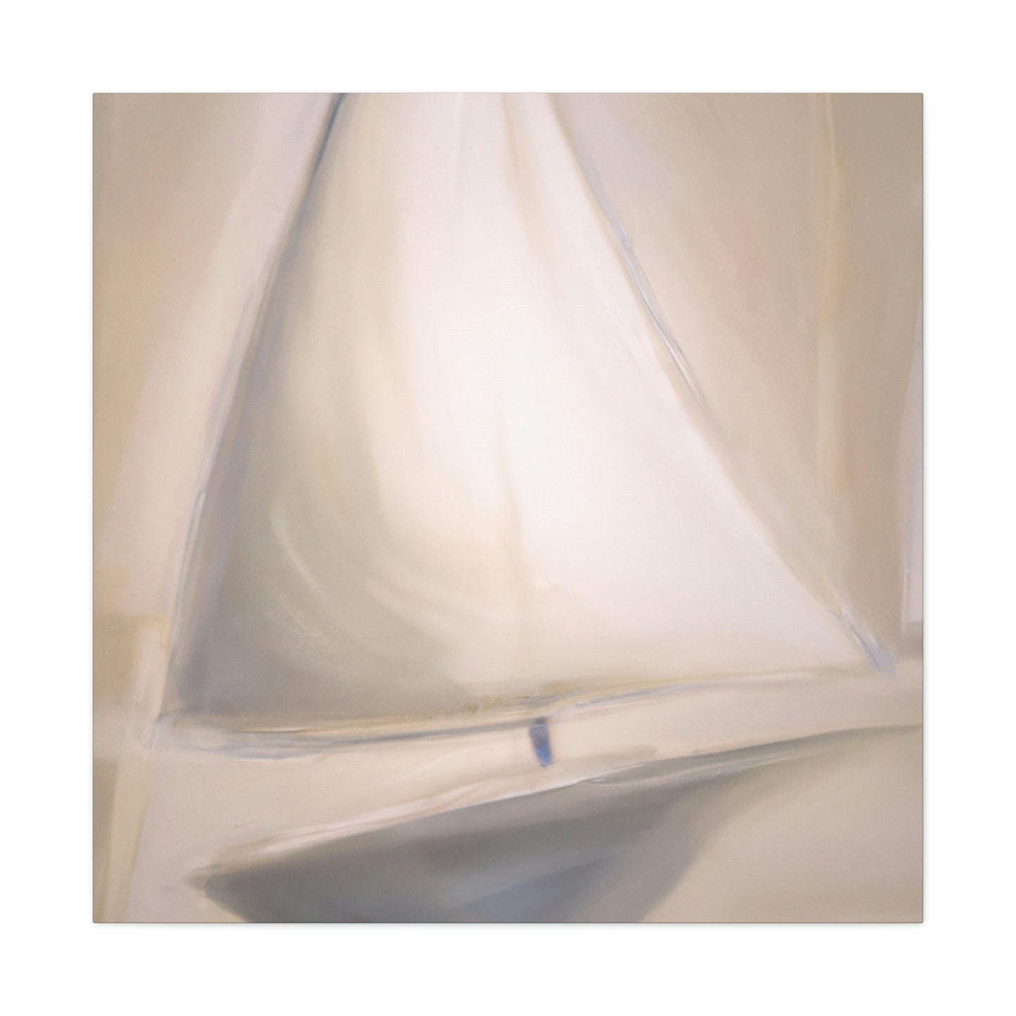 "Yacht at Sunrise" - Canvas