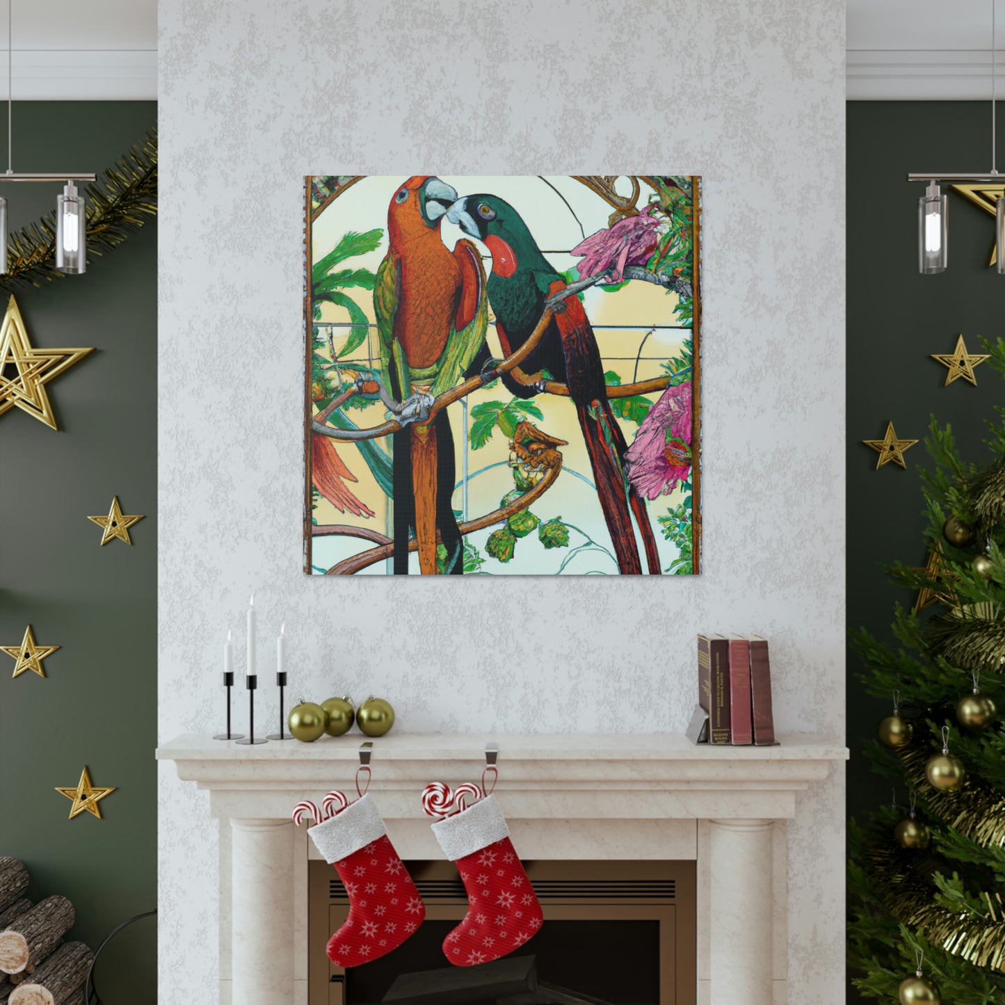 Parrot Perch - Canvas - Canvas