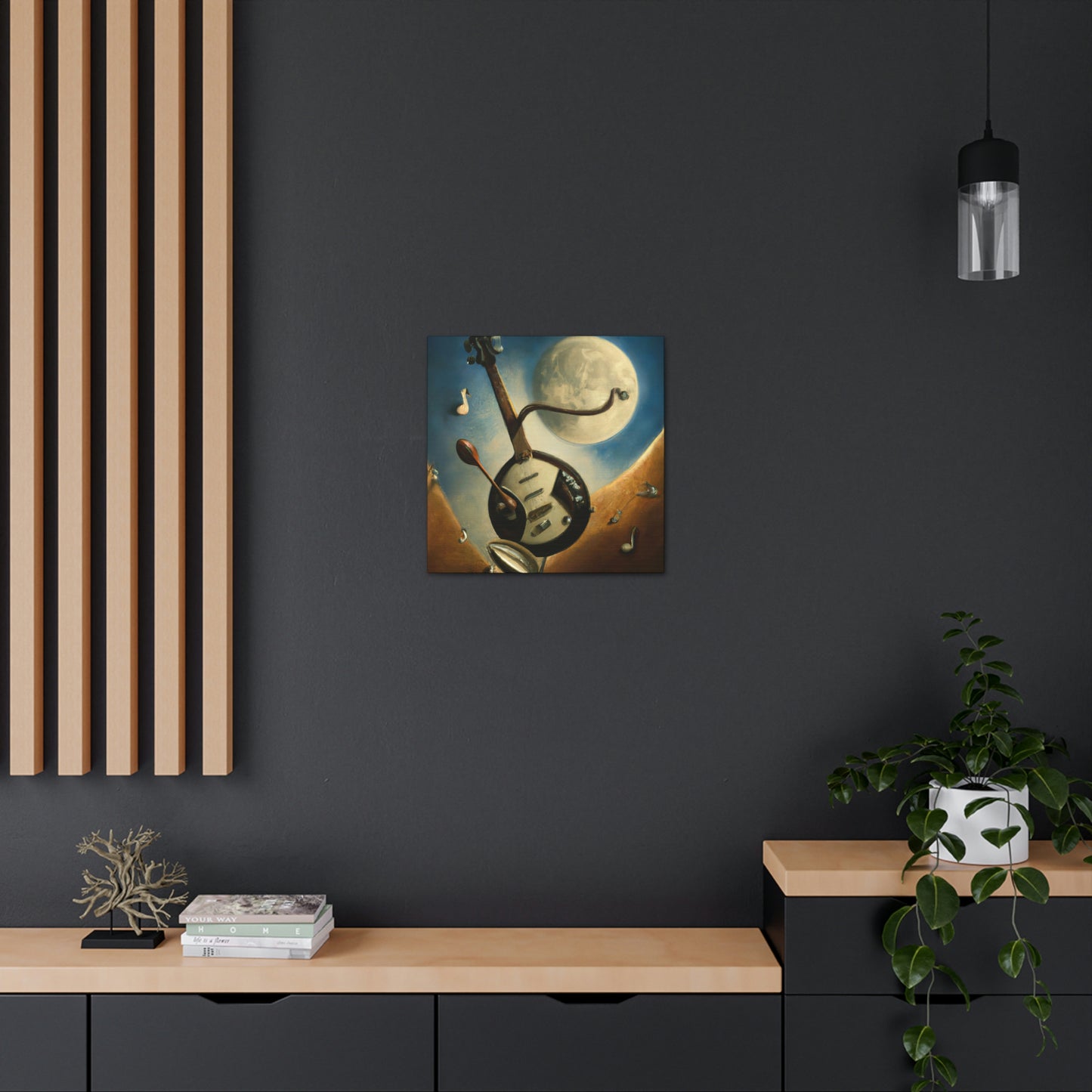 Banjo in Dreamland - Canvas