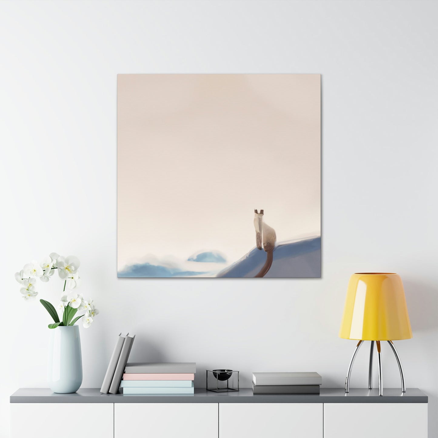 Siamese Simplicity Scene - Canvas