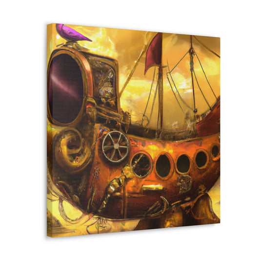 Steam Boats Expedition - Canvas