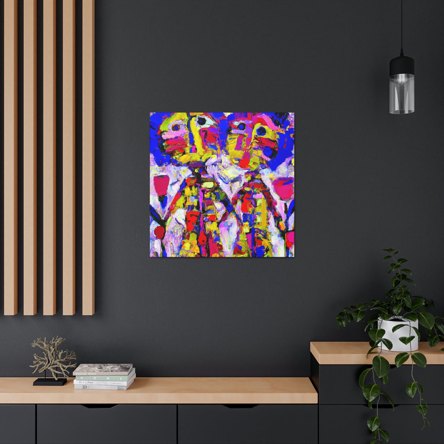 Love Blooms Eternal - Canvas