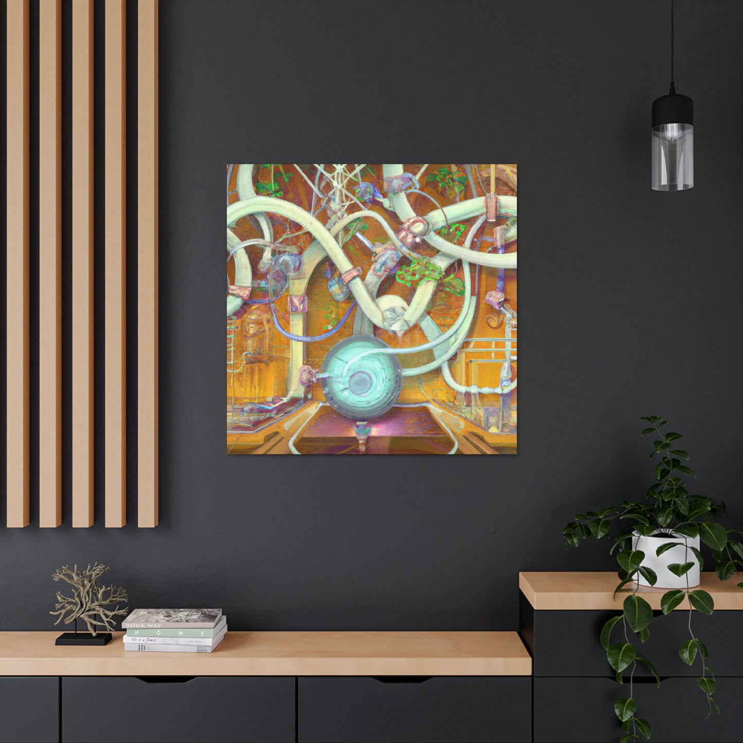 Nano Tech Fantasy Dream - Canvas