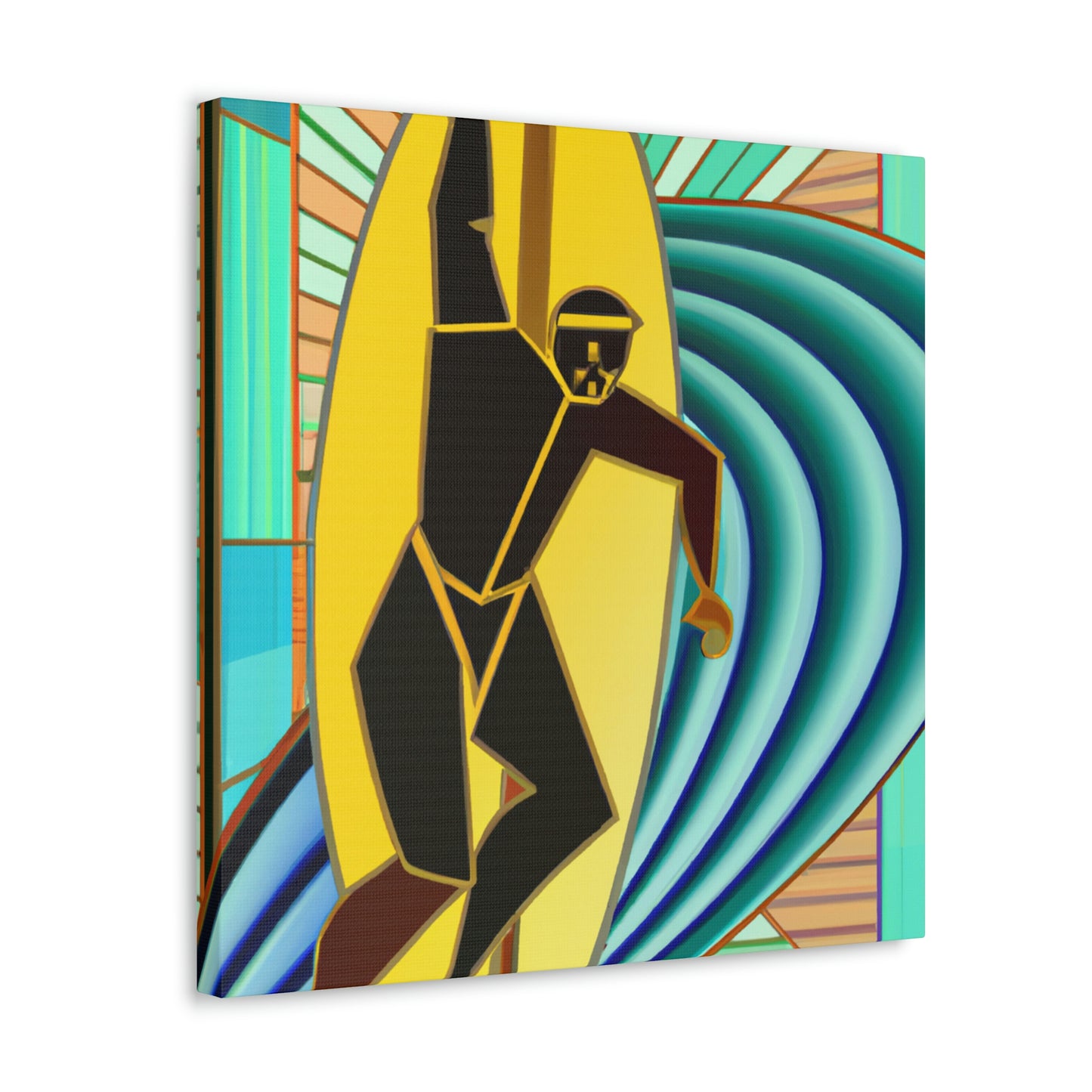 "Surfing the Jazz Age" - Canvas