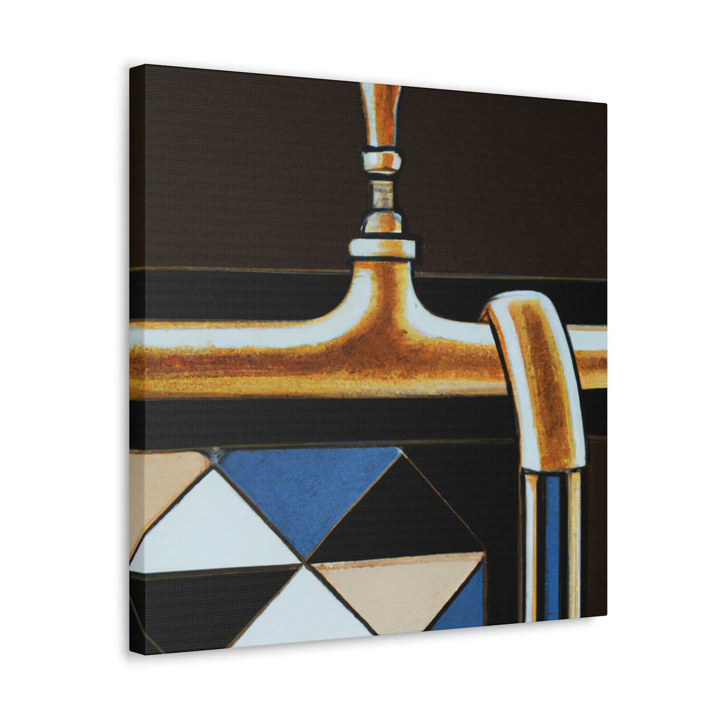 "Dancing Art Deco Bar" - Canvas