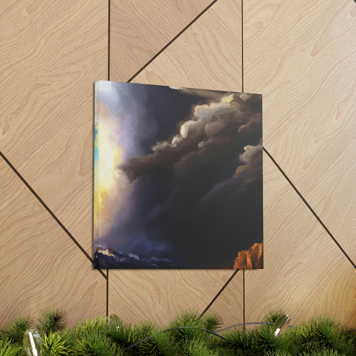 "Stormy Weather Ahead" - Canvas