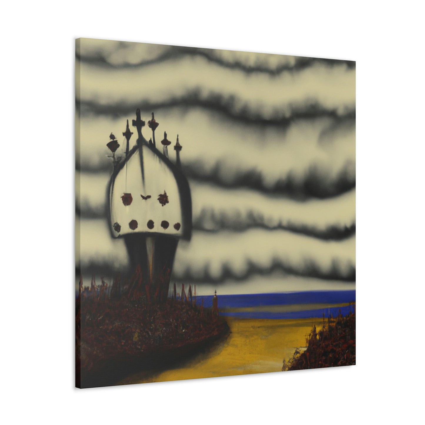 "Crops in Harvest Season" - Canvas