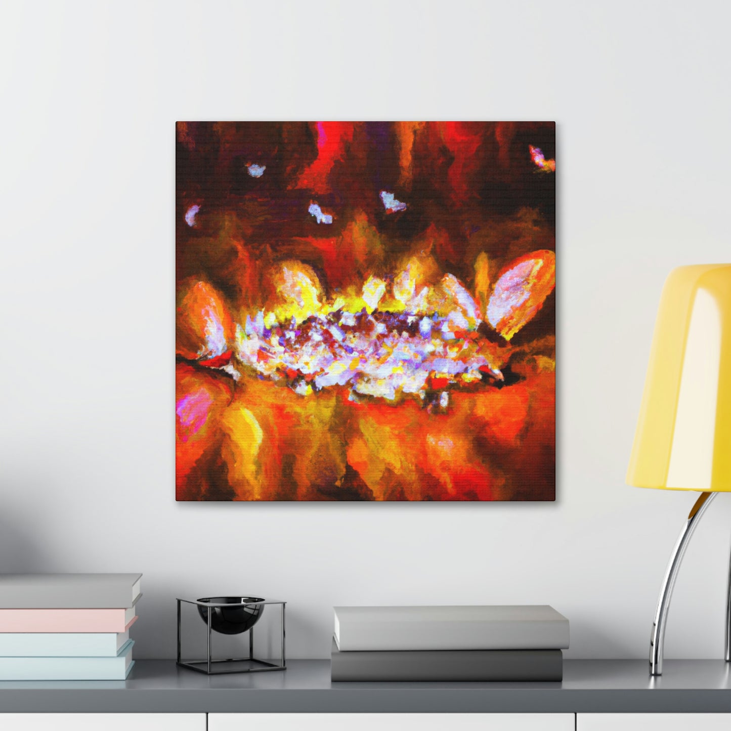 Loving Fireflies Glow. - Canvas