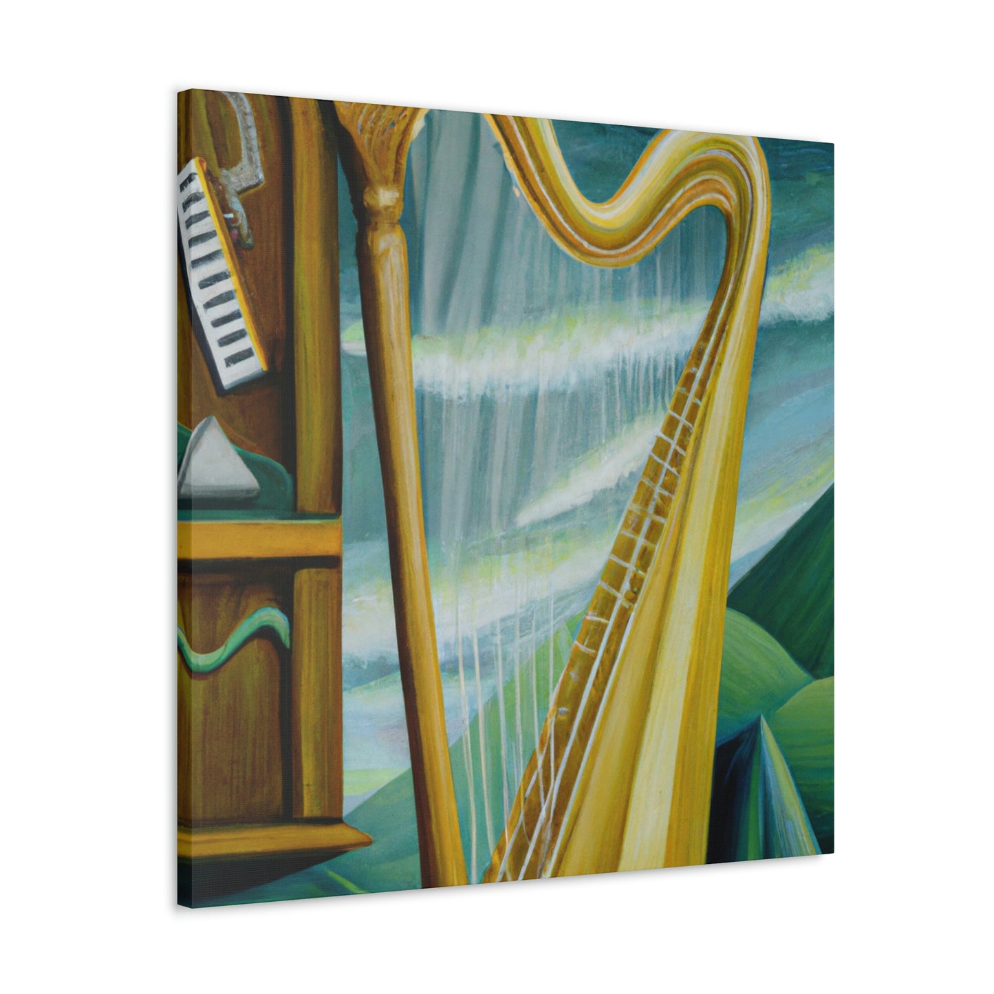 Harp of Dreams Unbound - Canvas