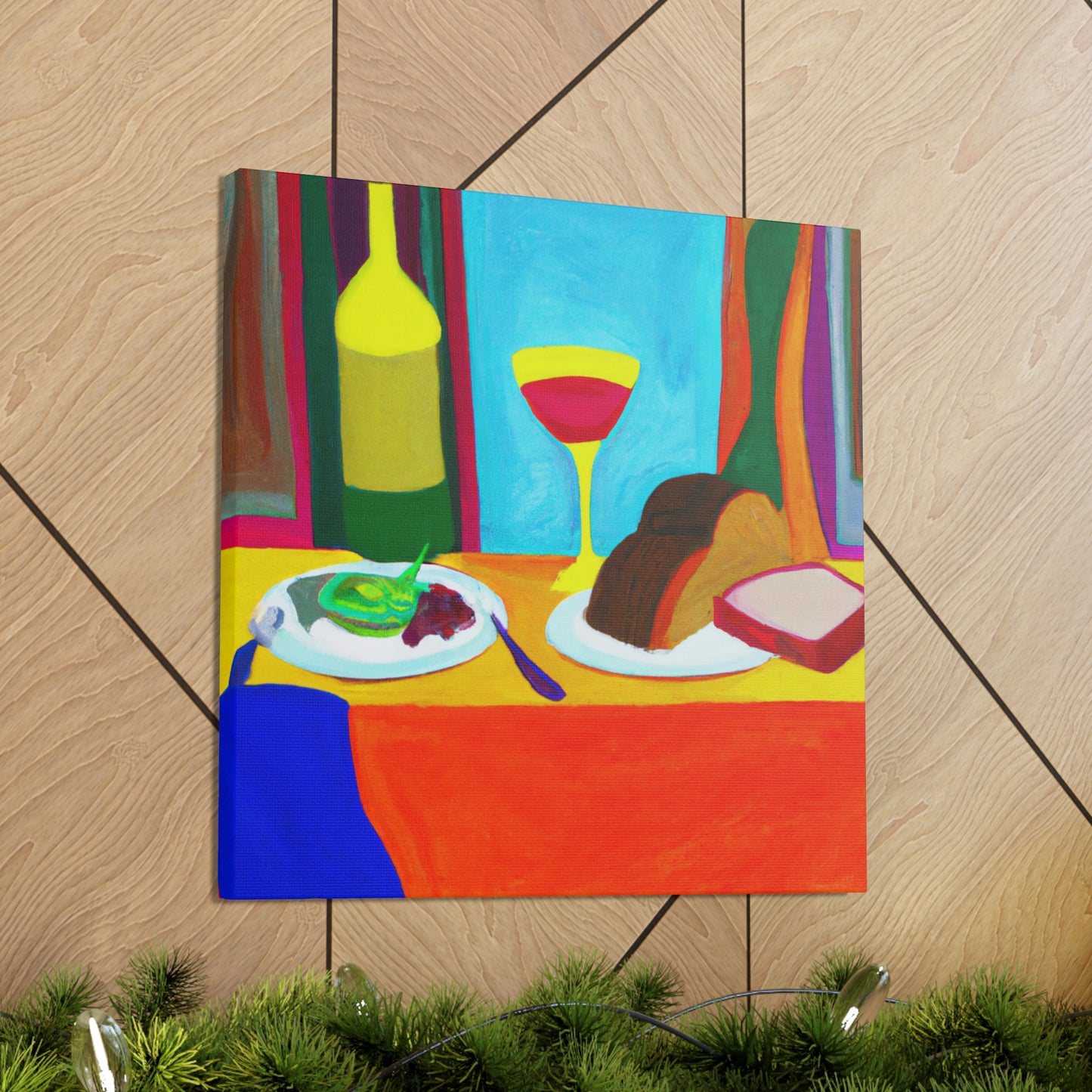 Breaking Bread Together - Canvas