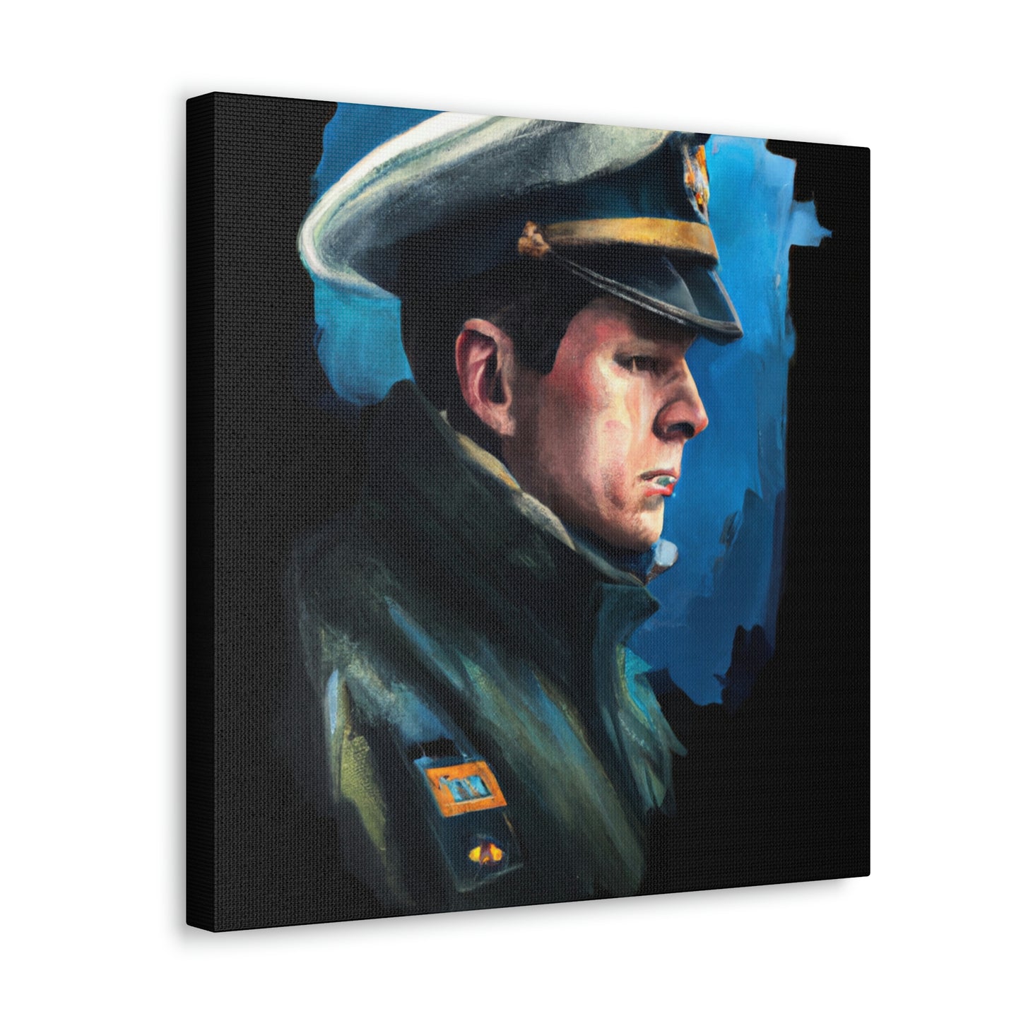 "Glorious Naval Aviator" - Canvas