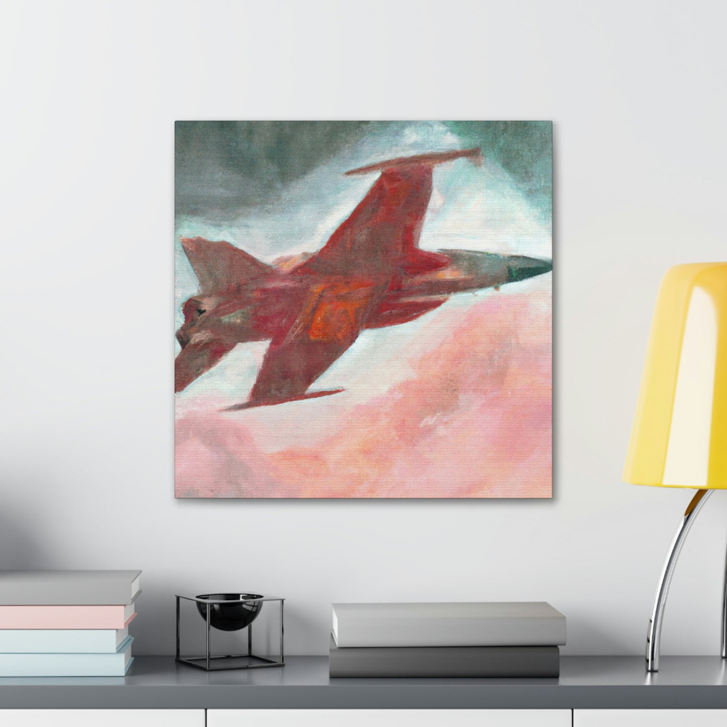 "Supersonic Fighter Ballet" - Canvas